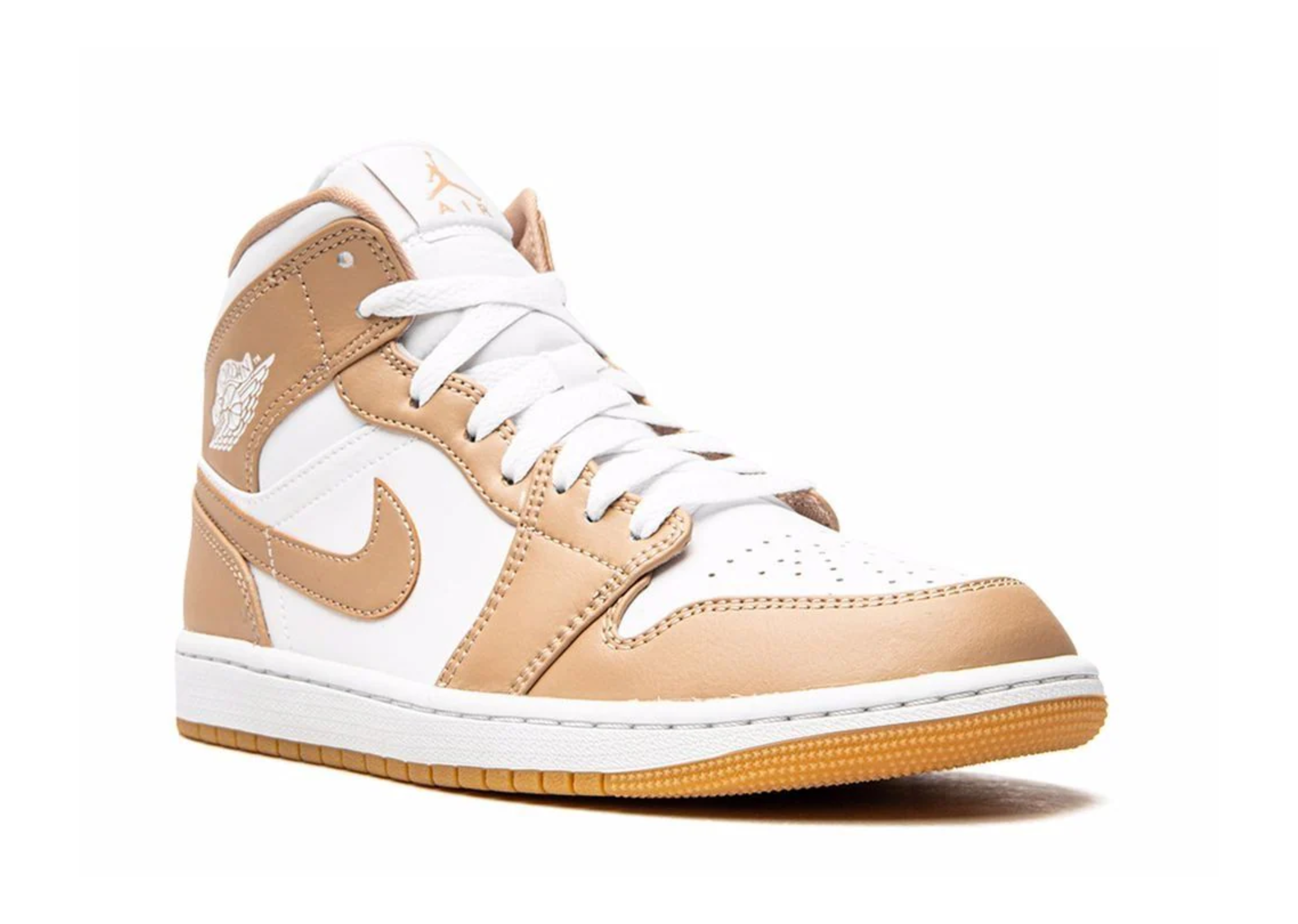 Air Jordan 1 Mid Tan Gum