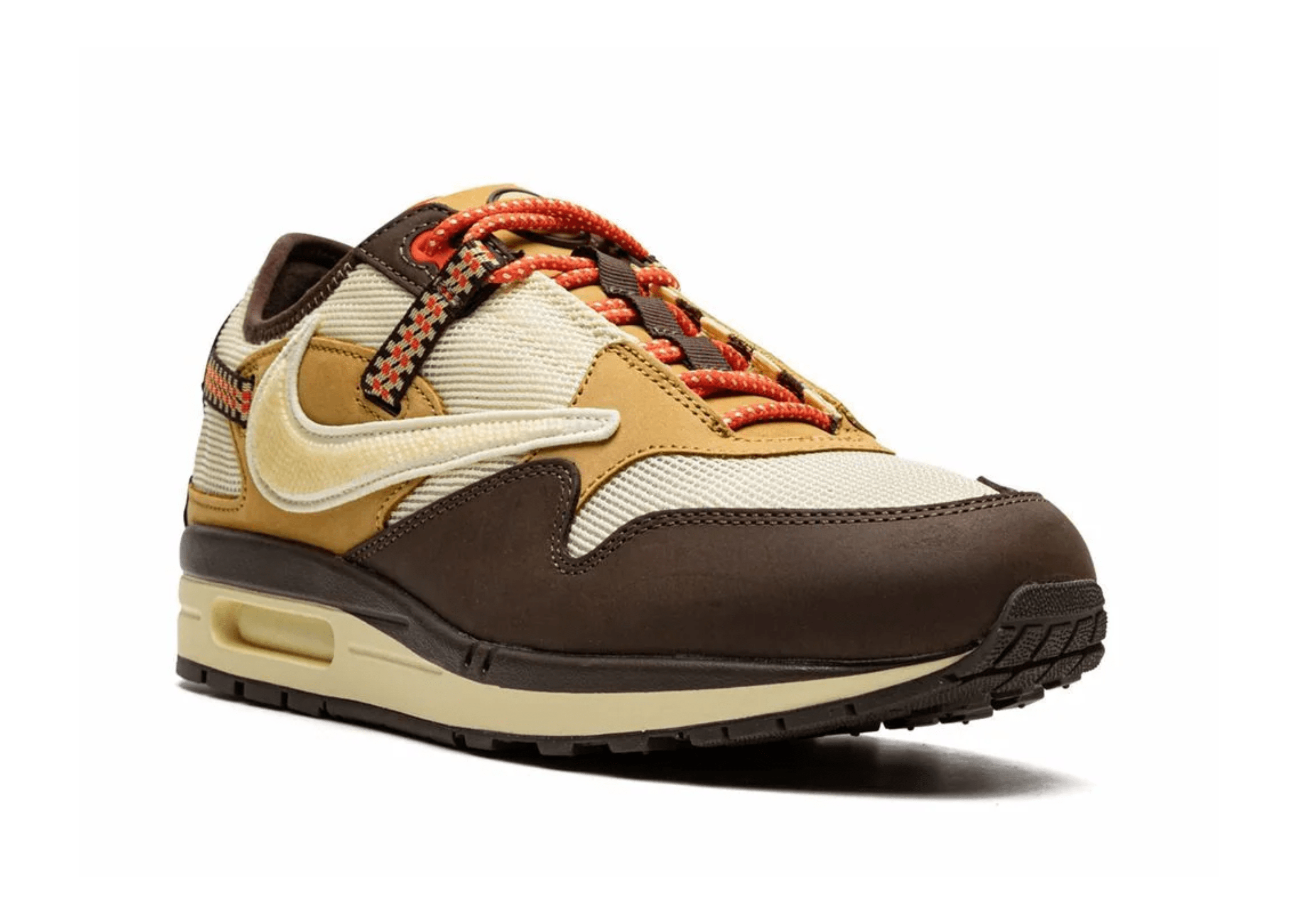 Up to 90 off - Nike Sneakers Nike Air Max 1 X Travis Scott Baroque Brown