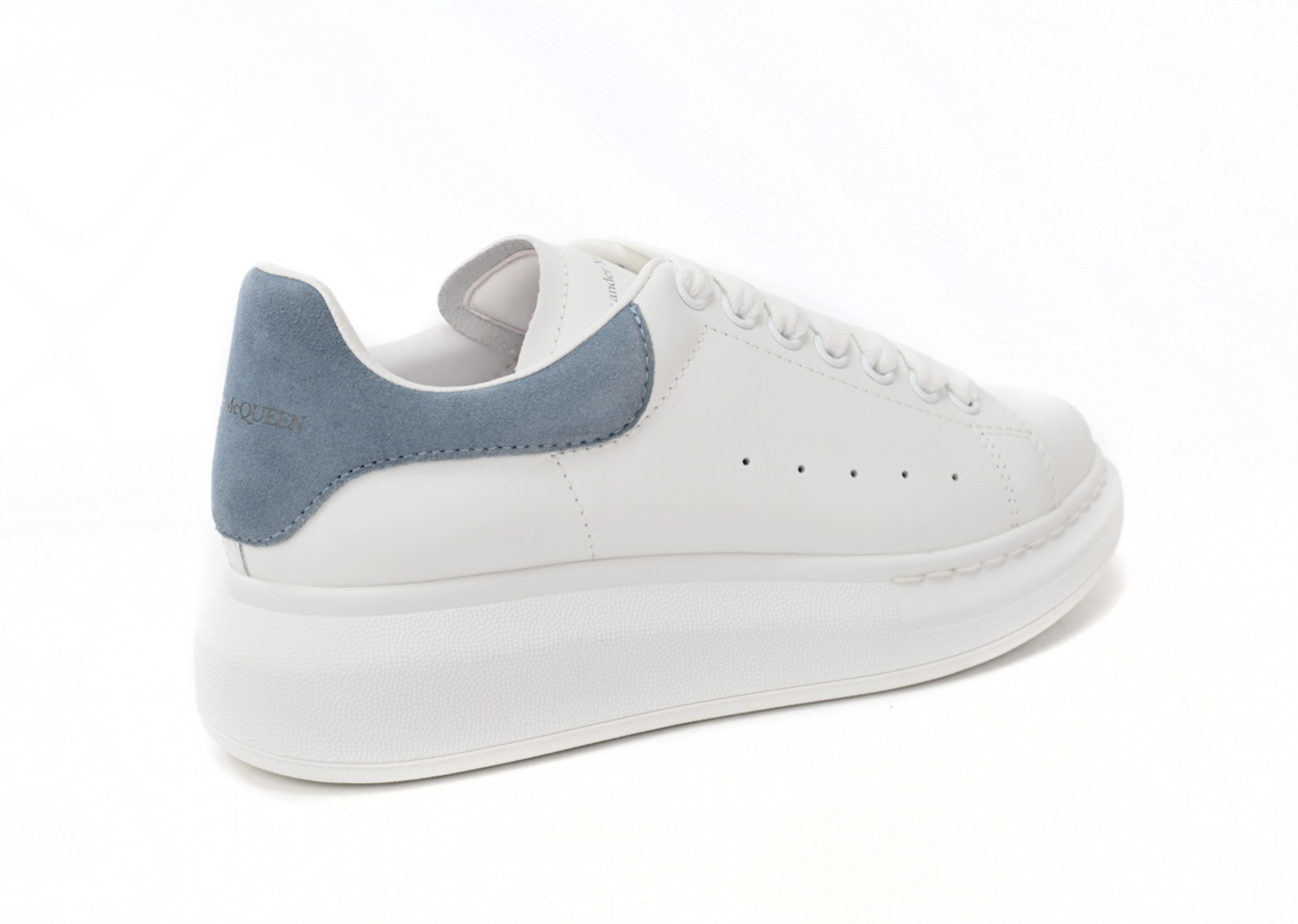 Alexander McQueen übergroßer Sneaker Dunstblau