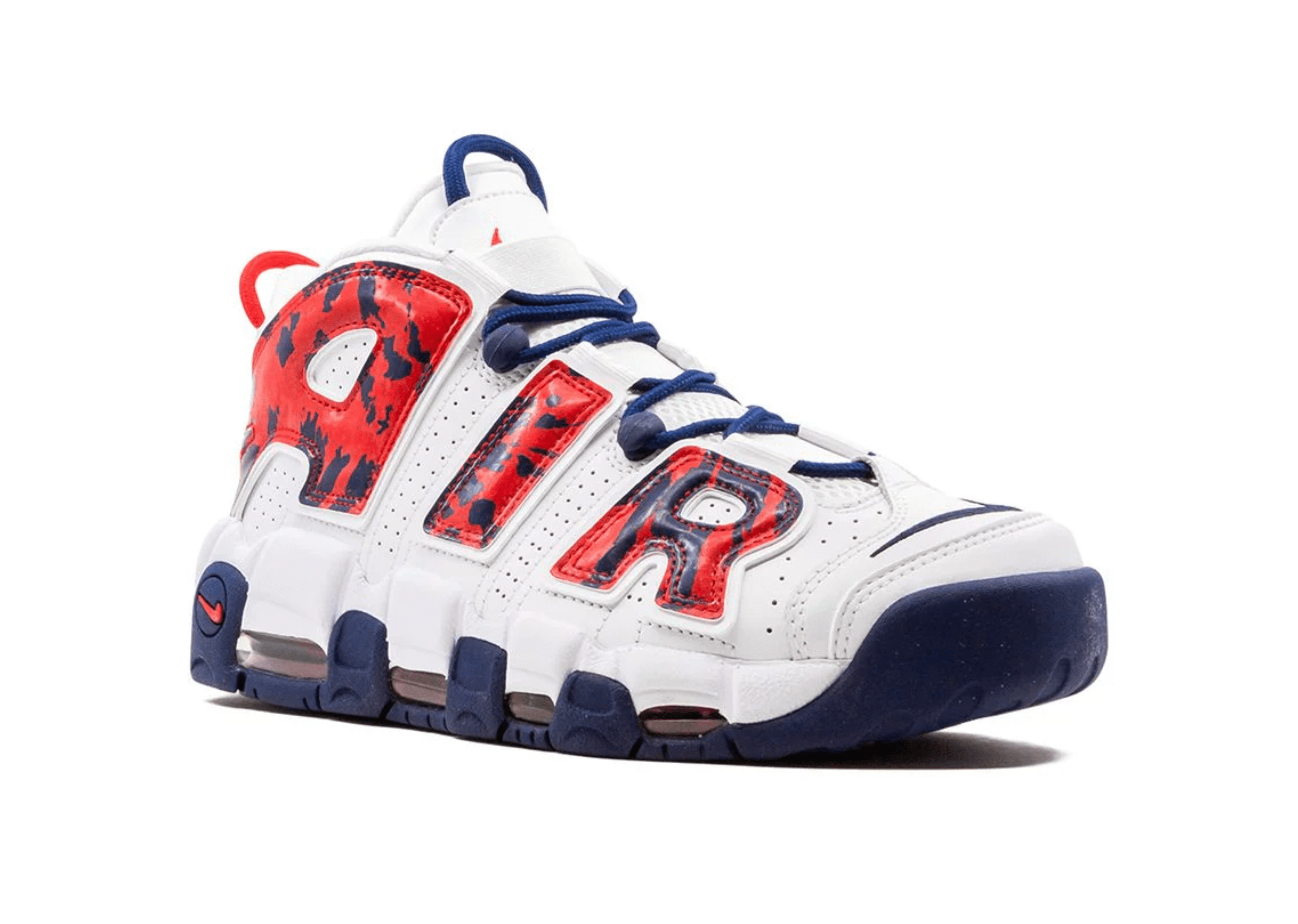 Up to 90 off - Nike Sneakers Nike Air More Uptempo Red Navy