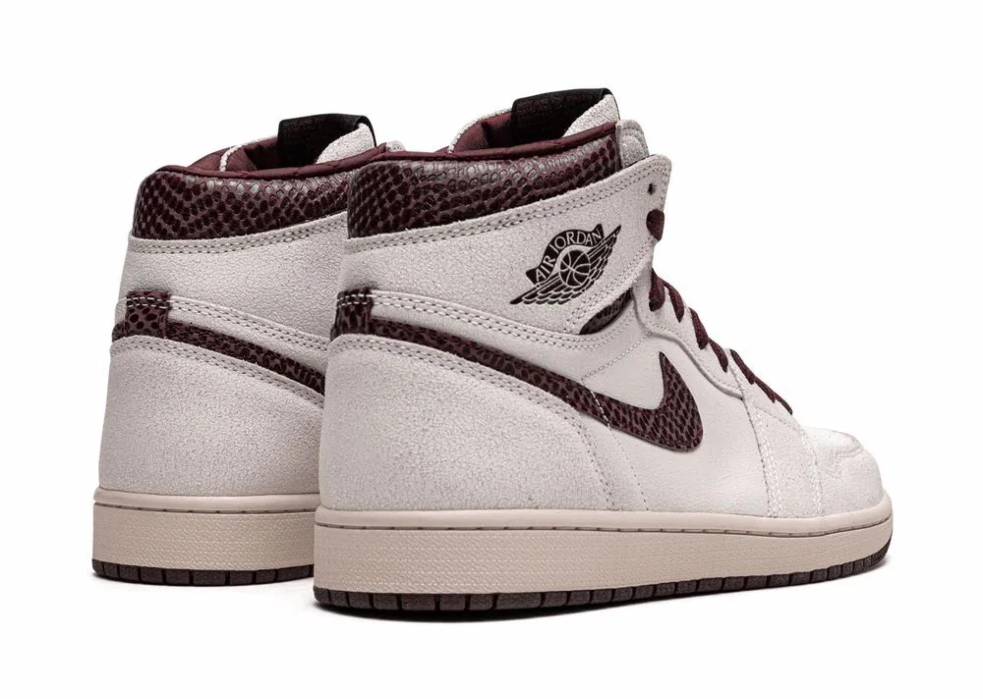 Jordan 1 vysoký x a ma maniére burgundský drv