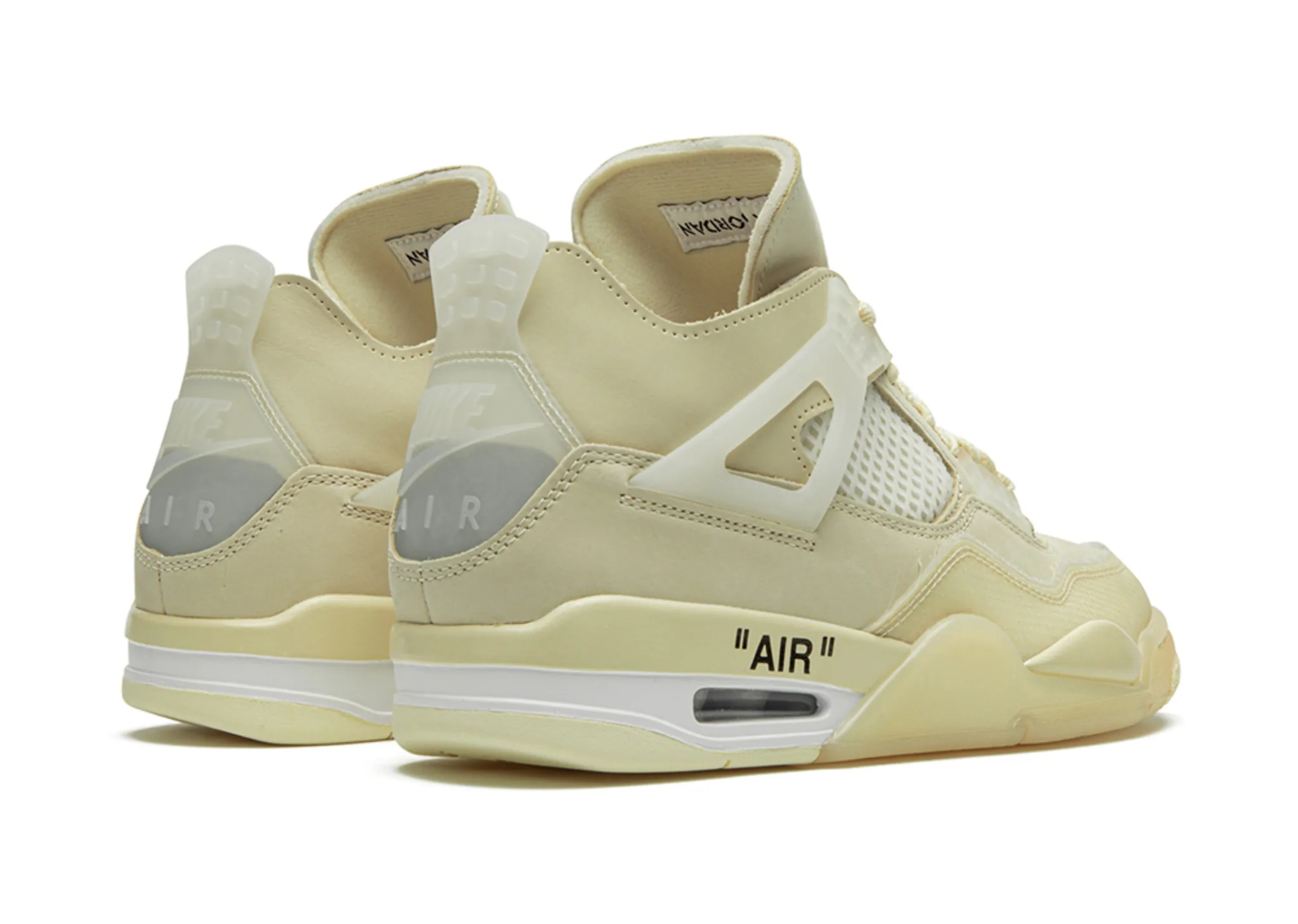 Air Jordan 4 x voile blanche