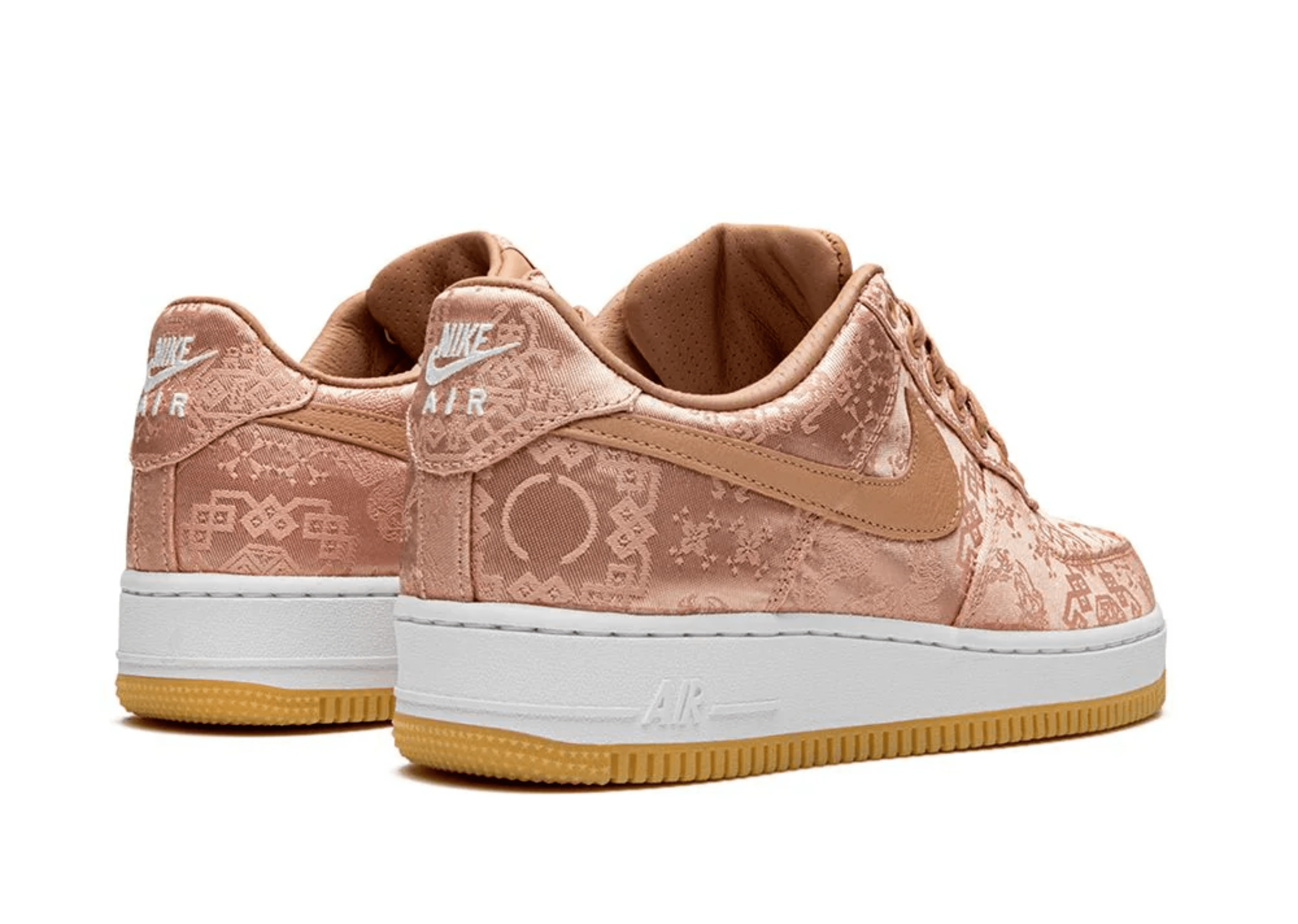 Up to 90 off - Nike Sneakers Nike Air Force 1 X Clot Rose Gold Silk