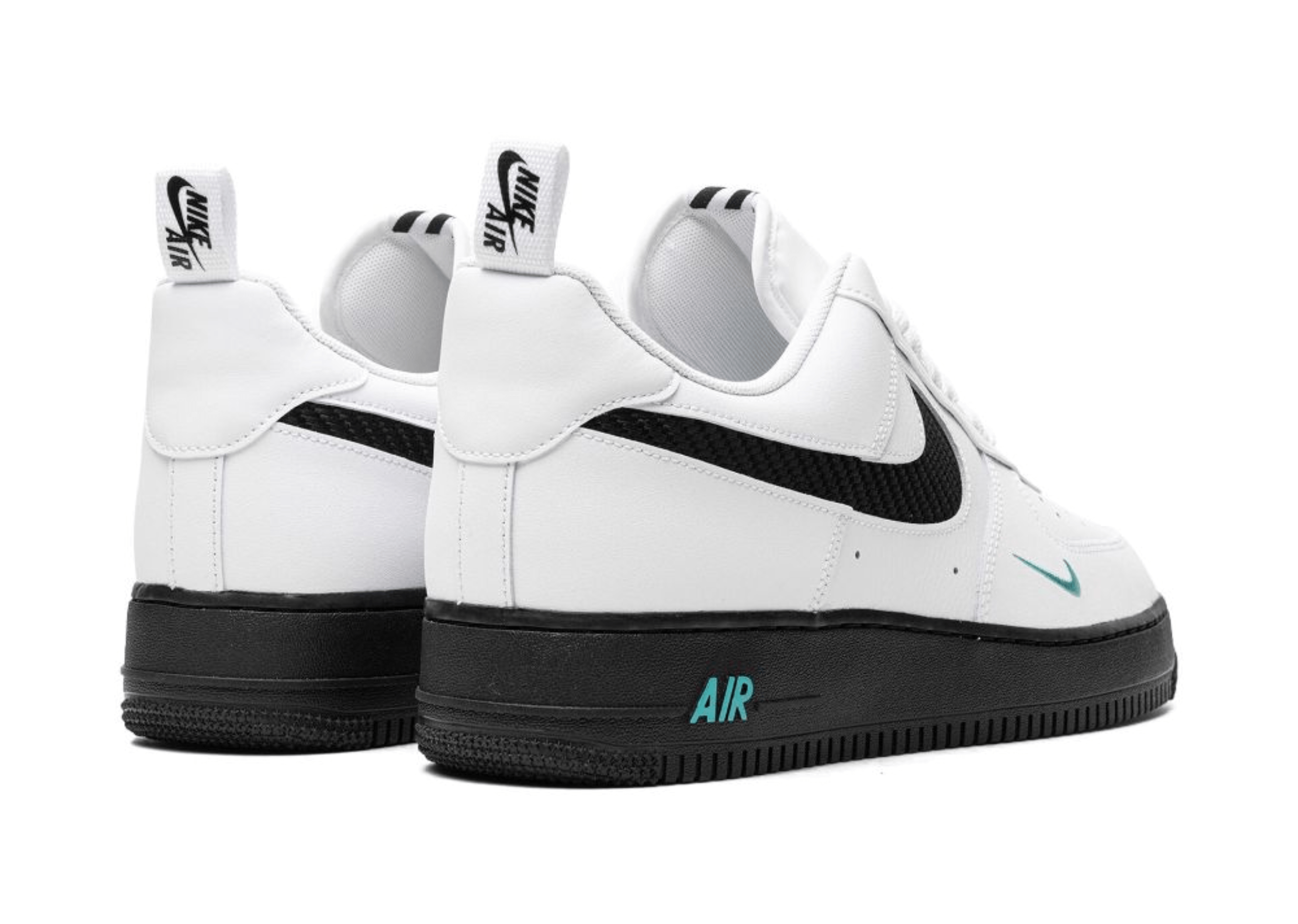 Up to 90 off - Nike Sneakers Nike Air Force 1 Low White Black Teal