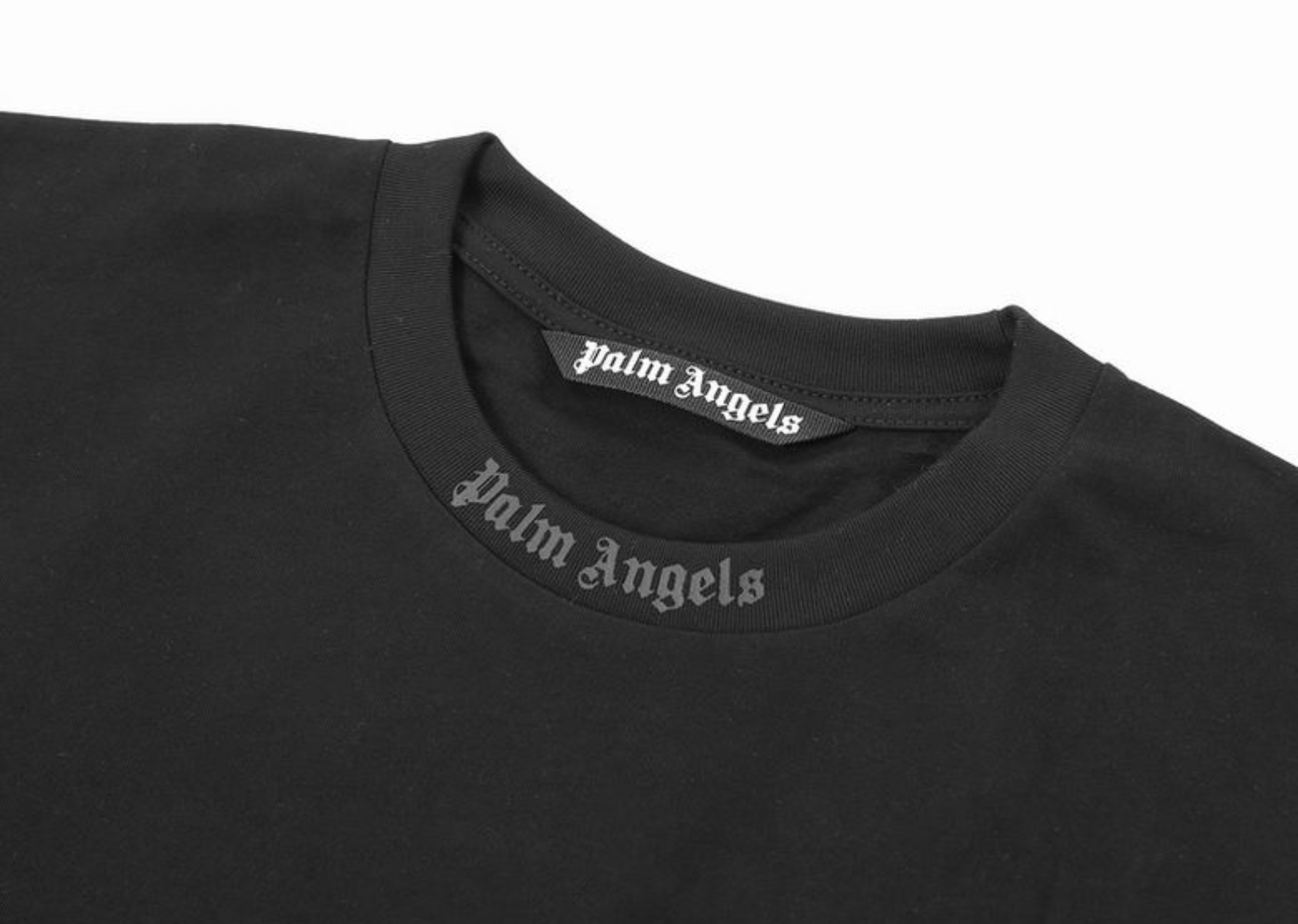 Up to 90 off - Palm Angels Clothing Palm Angels - Oversized All Black T-Shirt