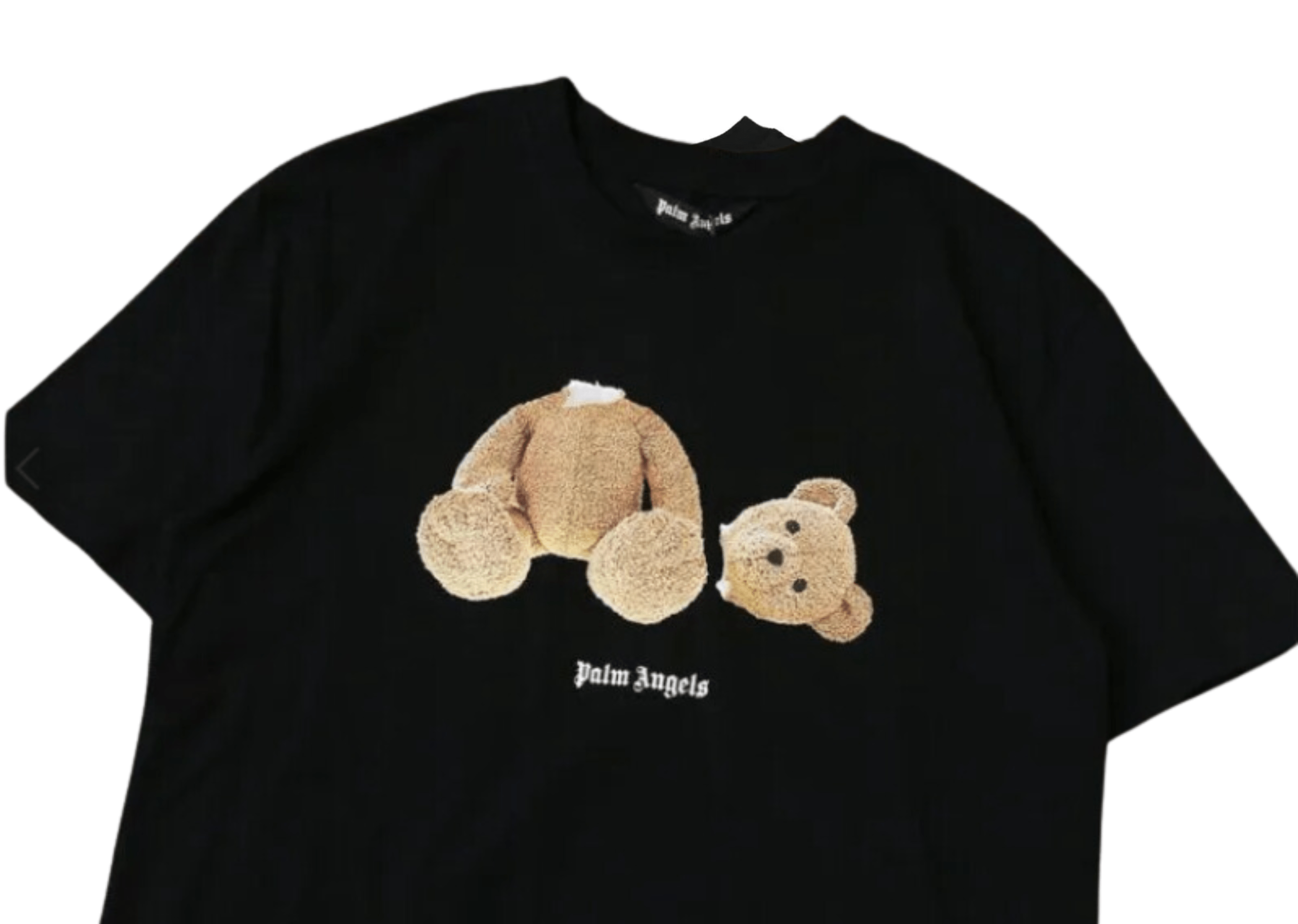 Up to 90 off - Palm Angels Clothing Palm Angels - 'Teddy Bear' Black T-Shirt