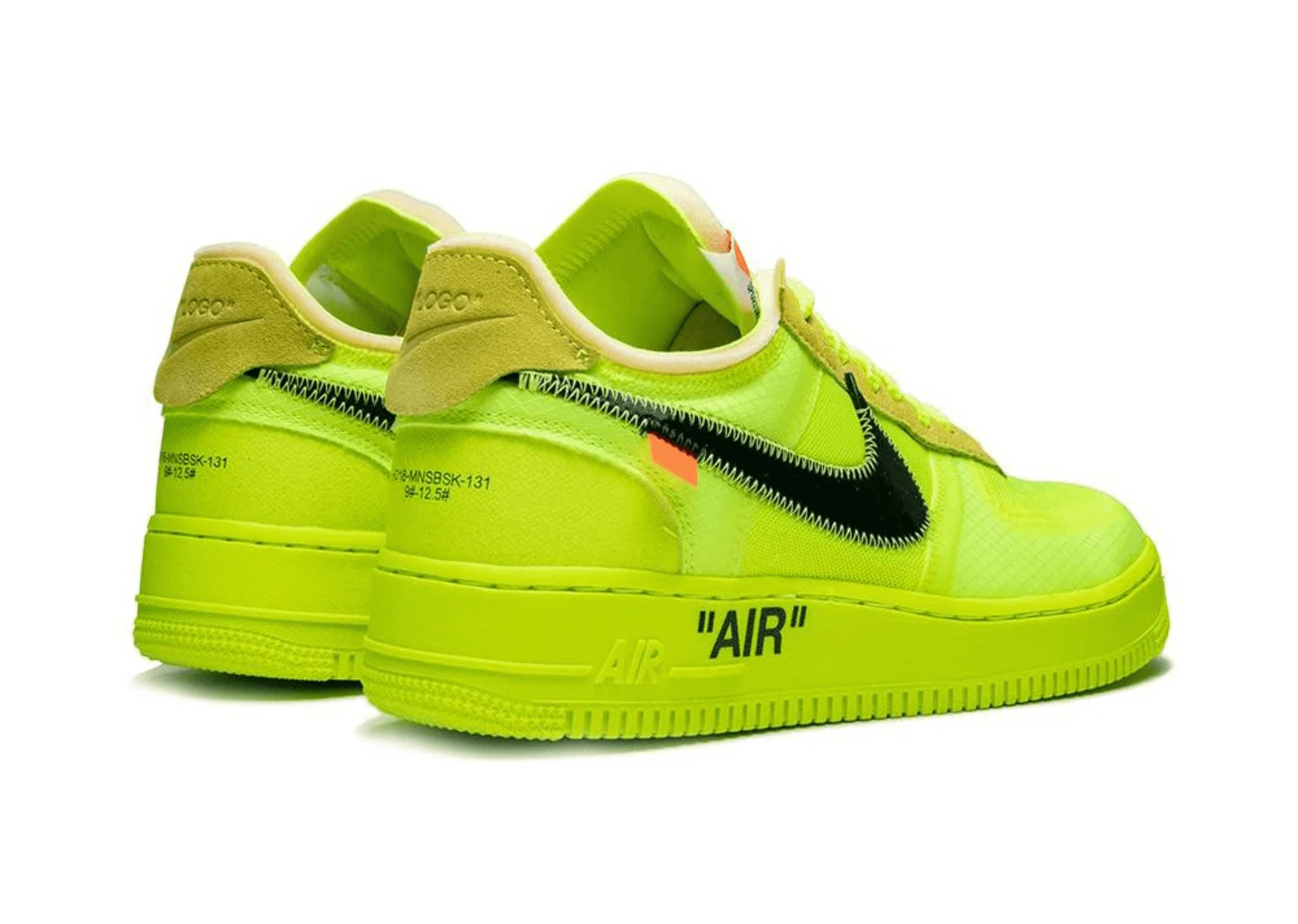 Up to 90 off - Off-White Sneakers Nike Air Force 1 X Off-White Volt