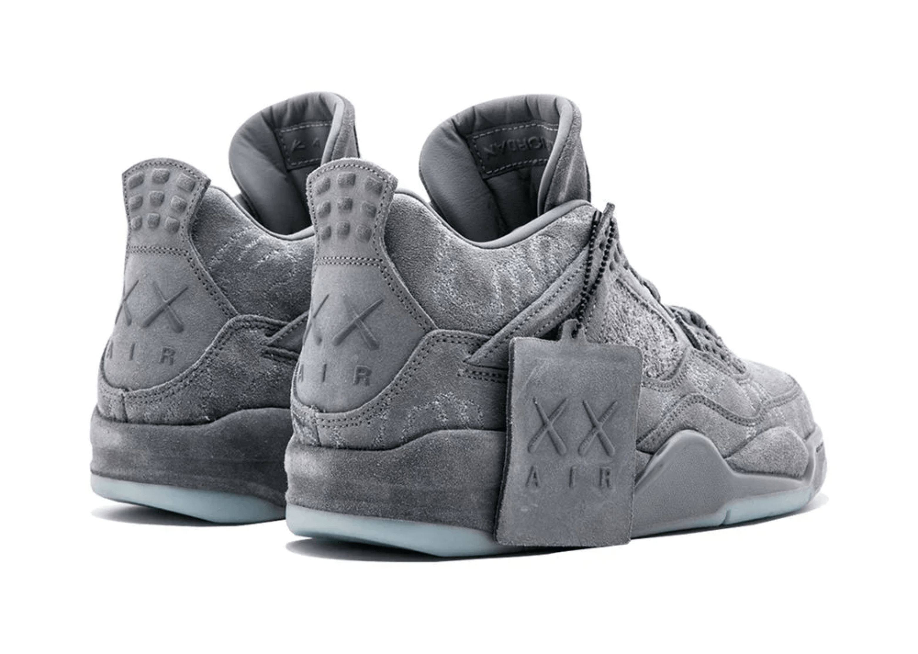 Up to 90 off - Nike Sneakers Air Jordan 4 X Kaws Cool Grey