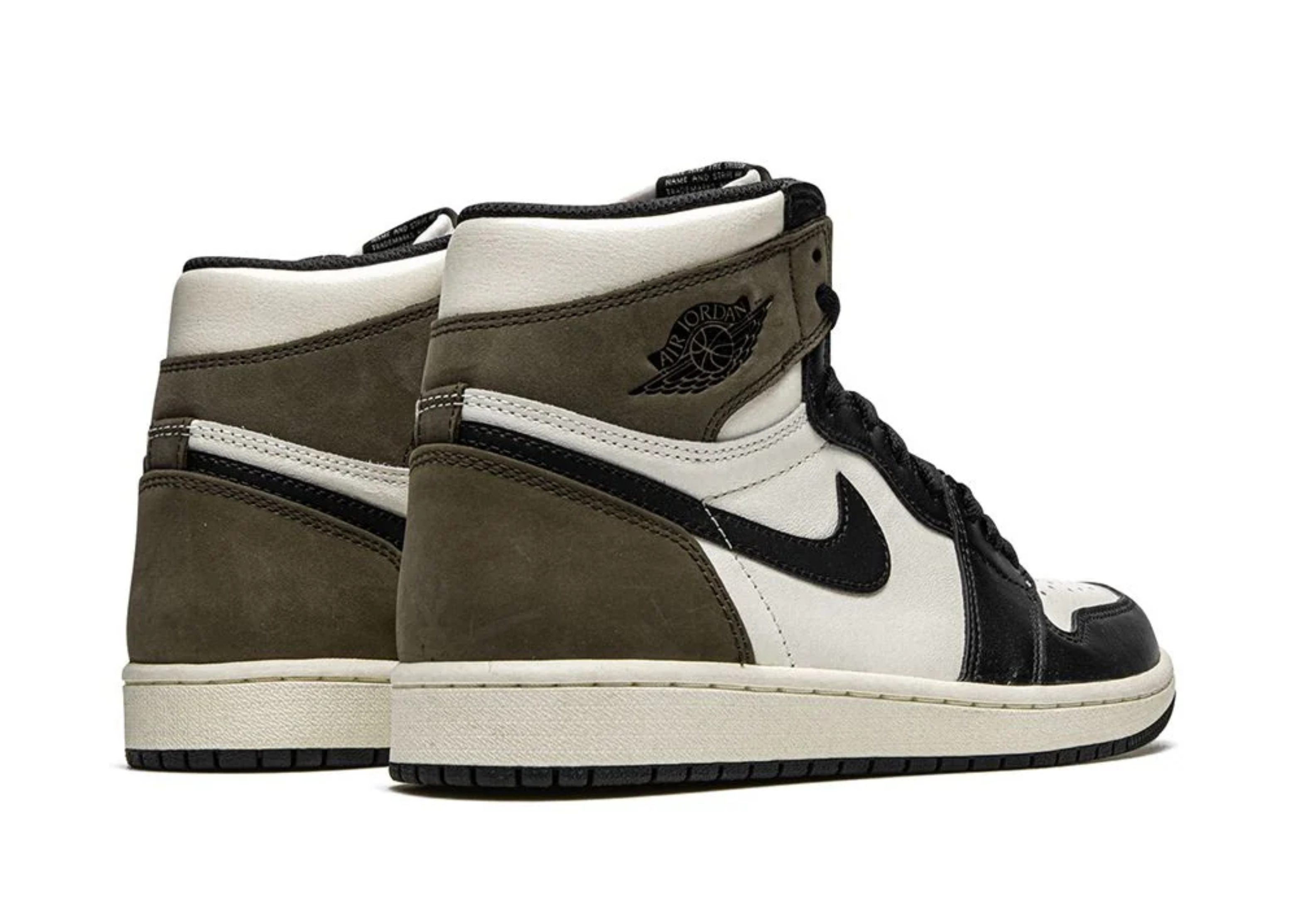 Jordan 1 héich donkel Mocha