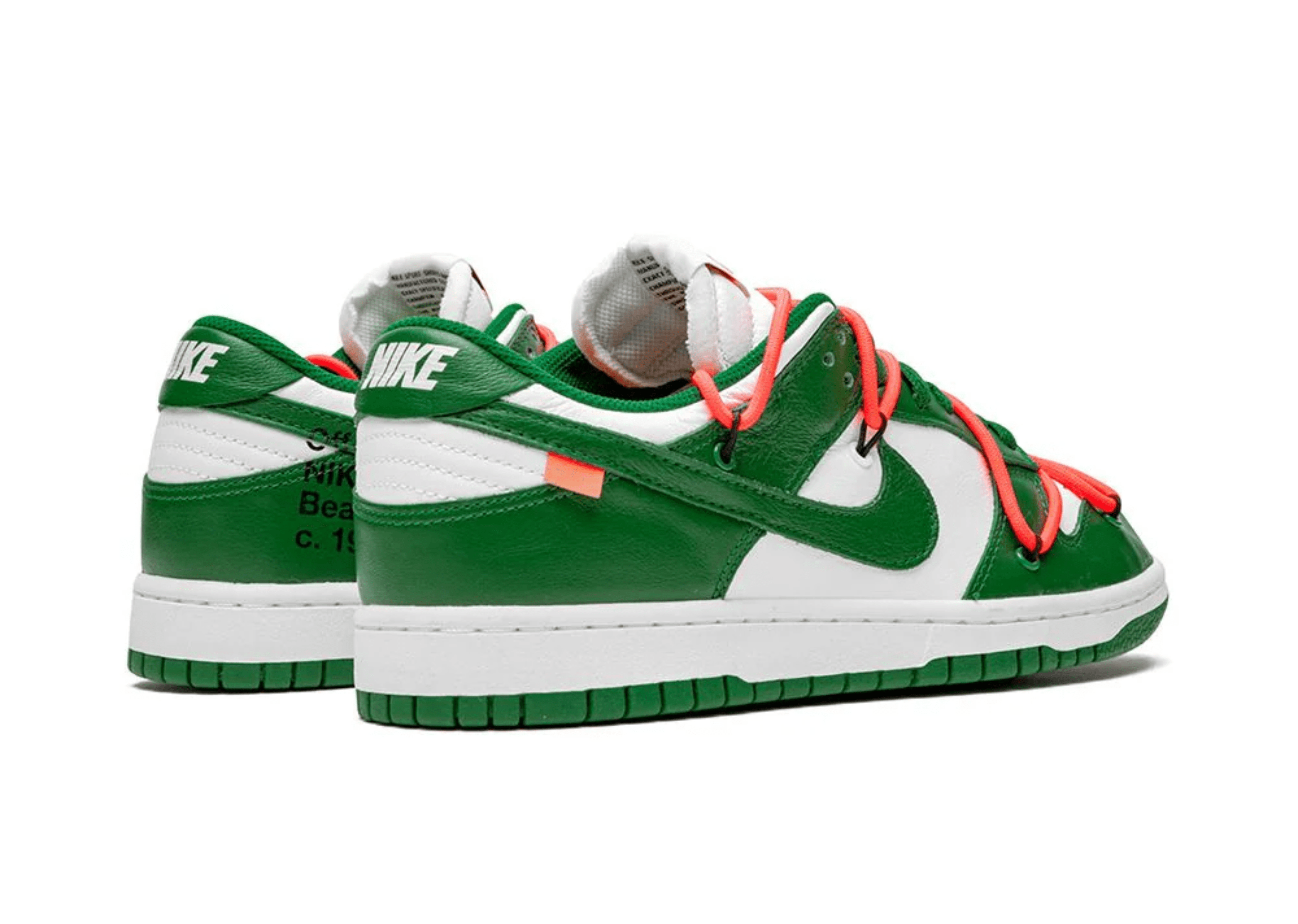 Up to 90 off - Off-White Sneakers Nike Dunk Low X Off-White Pine Green