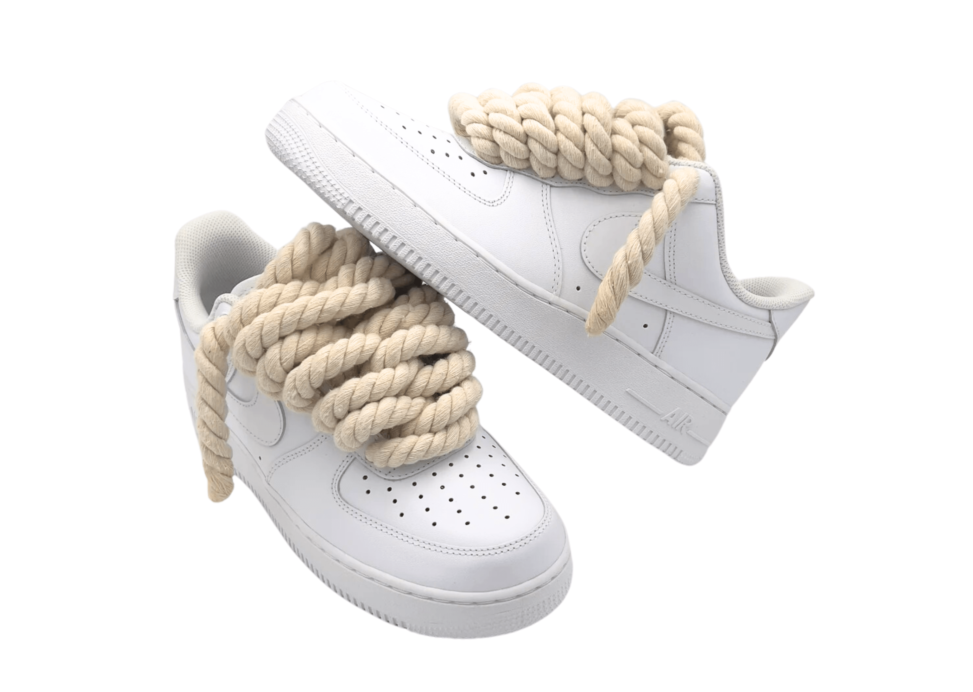 Up to 90 off - Nike Sneakers Nike Air Force 1 Low 07 White Laced Ropes