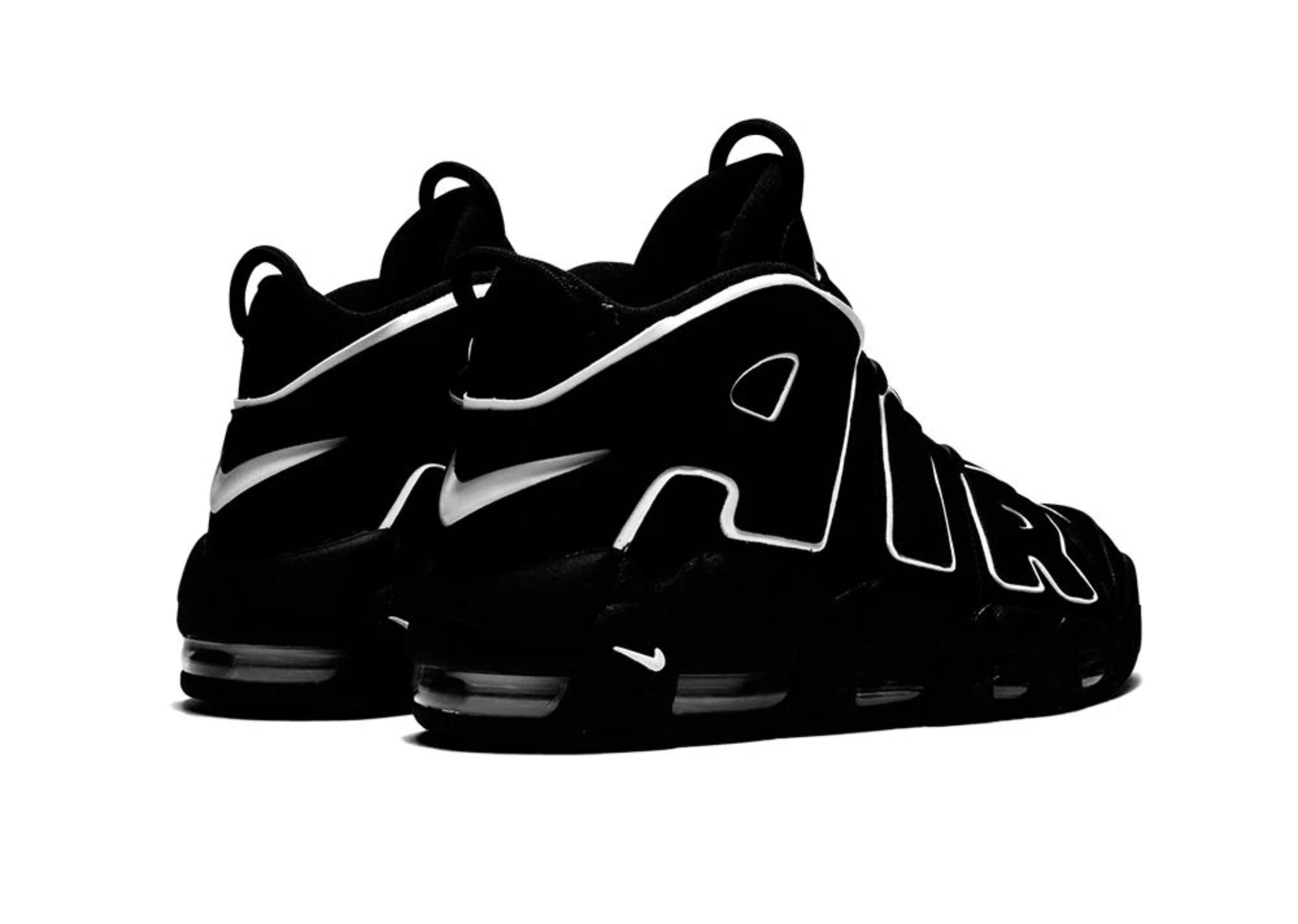 Up to 90 off - Nike Sneakers Nike Air More Uptempo Black White 2016 Release