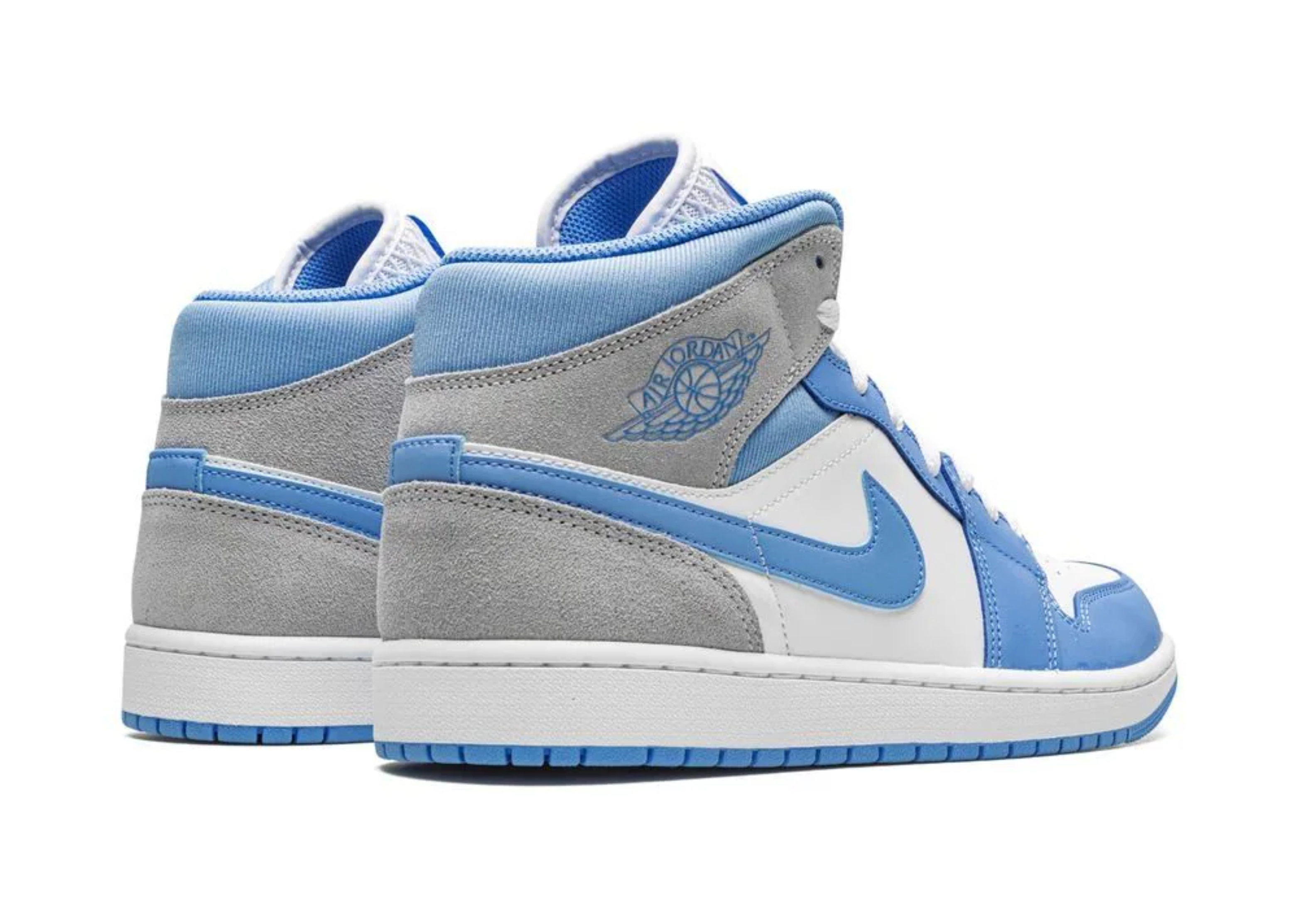 Air Jordan 1 Mid University Blue Grey