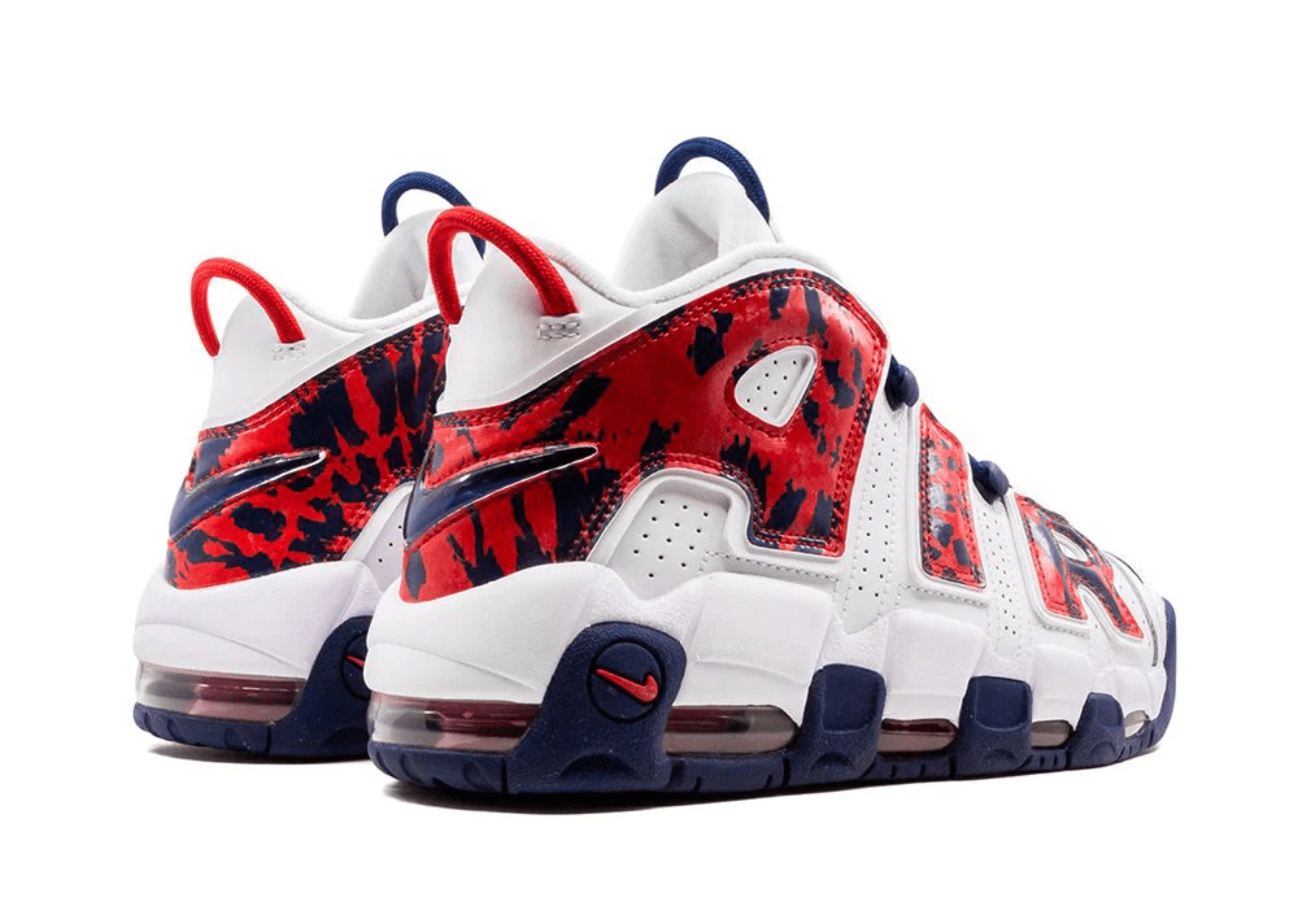 Up to 90 off - Nike Sneakers Nike Air More Uptempo Red Navy