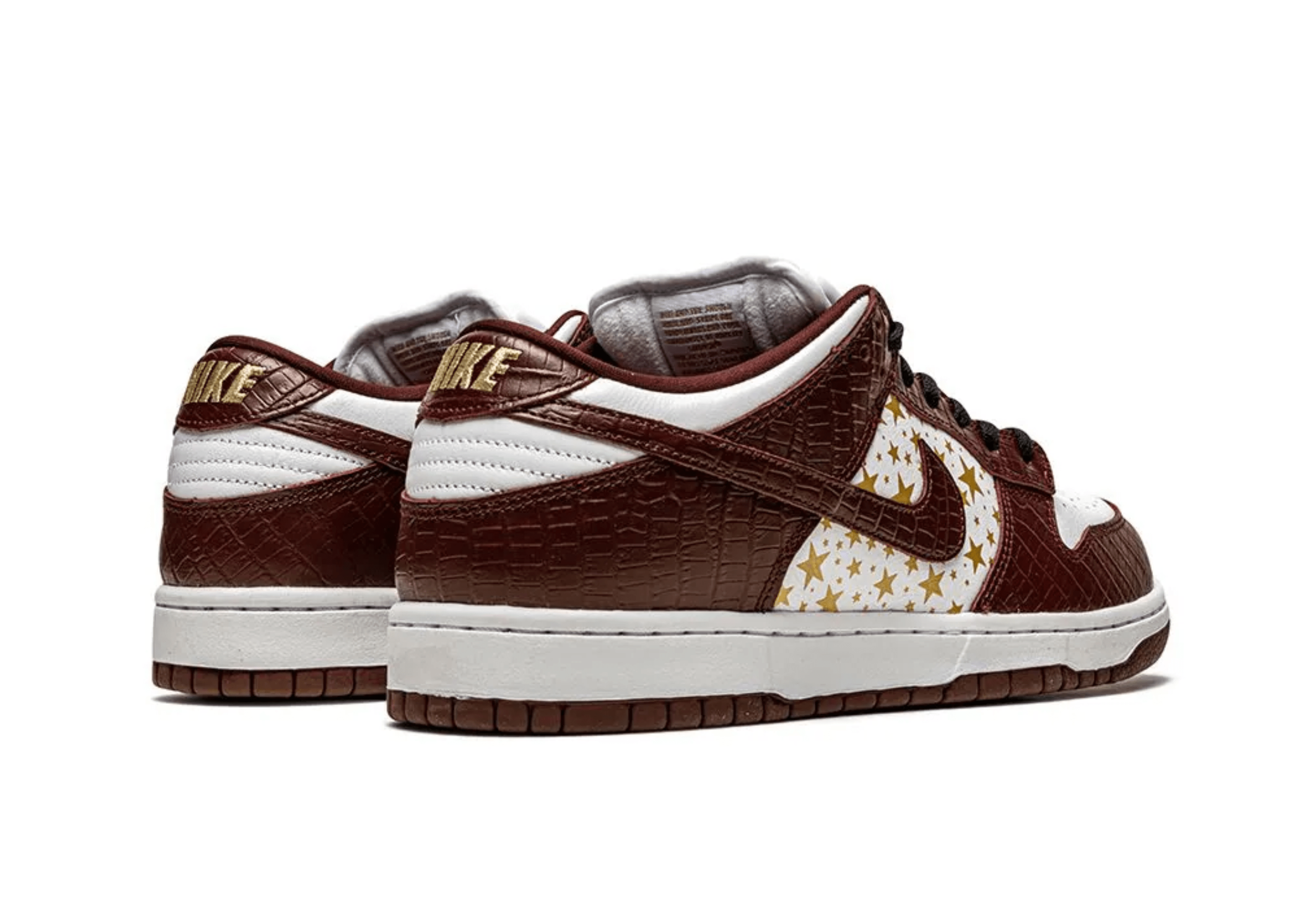 Up to 90 off - Nike Sneakers Nike Dunk Sb Low X Supreme Stars Barkroot Brown