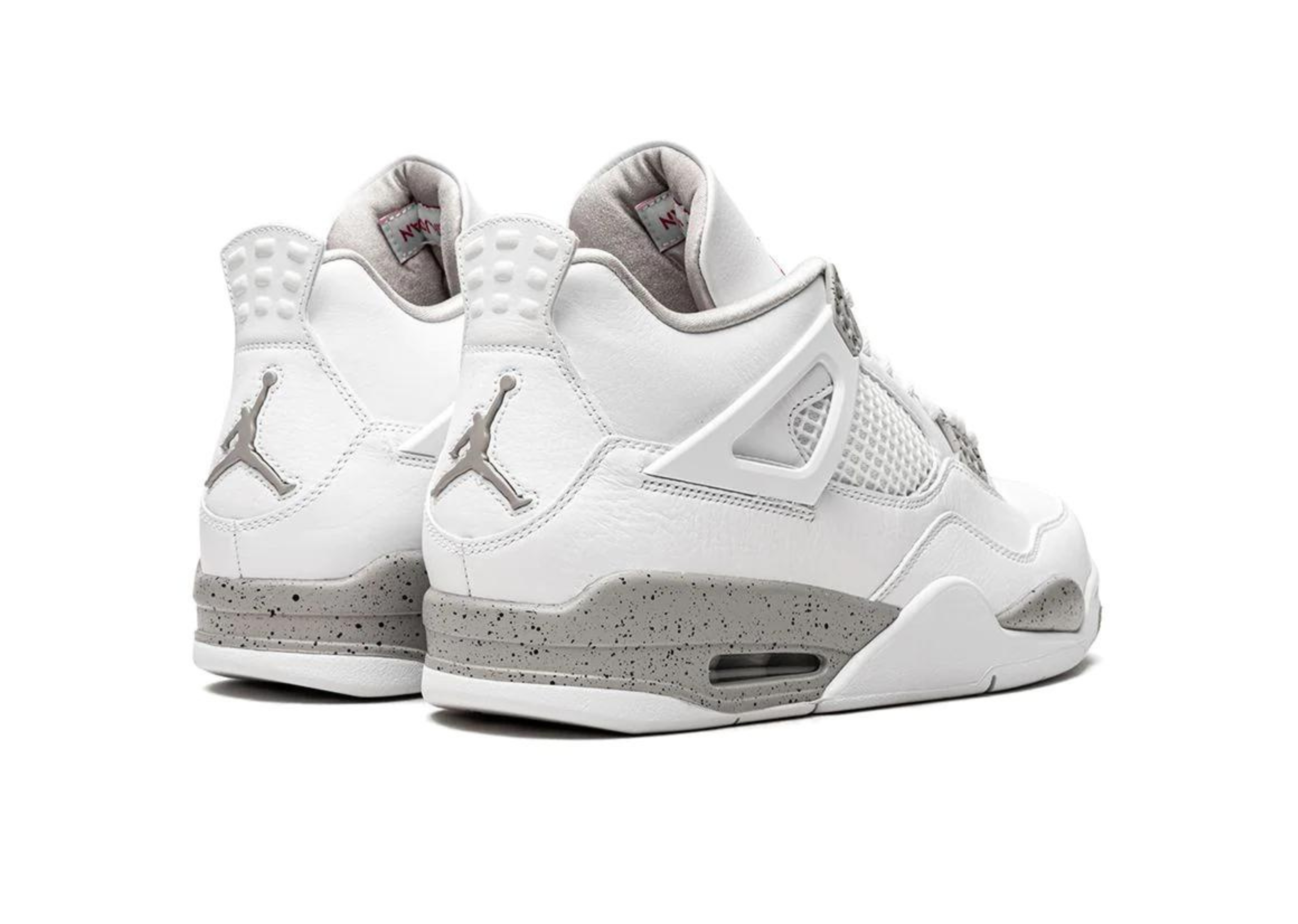 Air Jordan 4 Witte Oreo