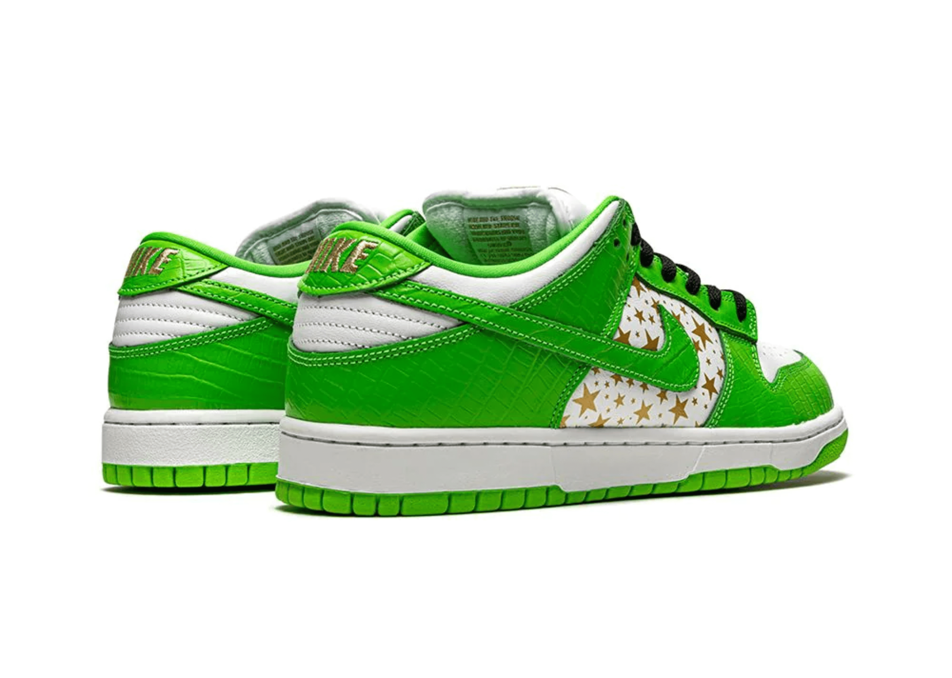 Up to 90 off - Nike Sneakers Nike Dunk Sb Low X Supreme Stars Mean Green