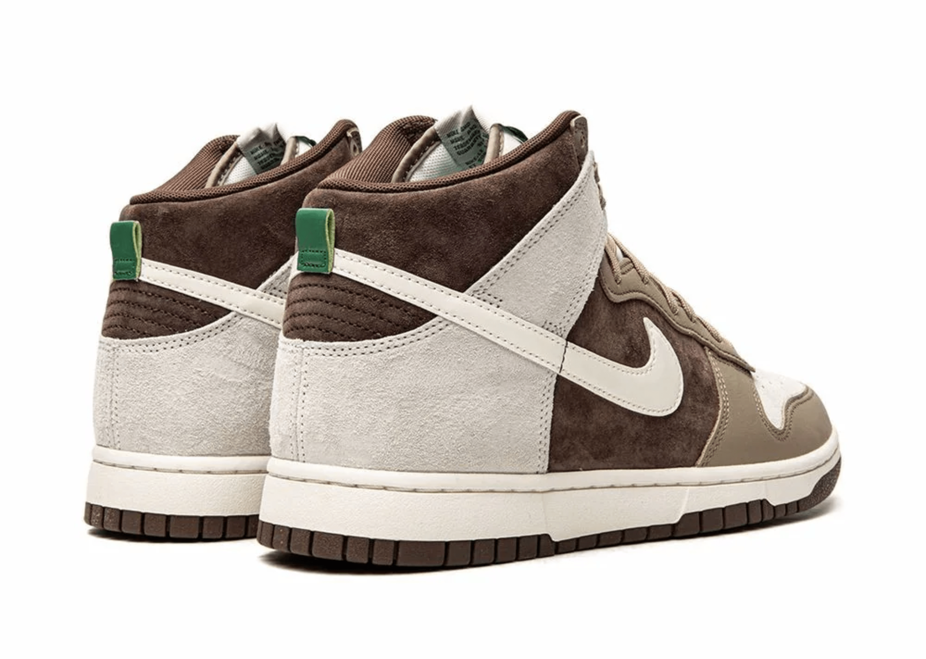 Up to 90 off - Nike Sneakers Nike Dunk High Light Chocolate