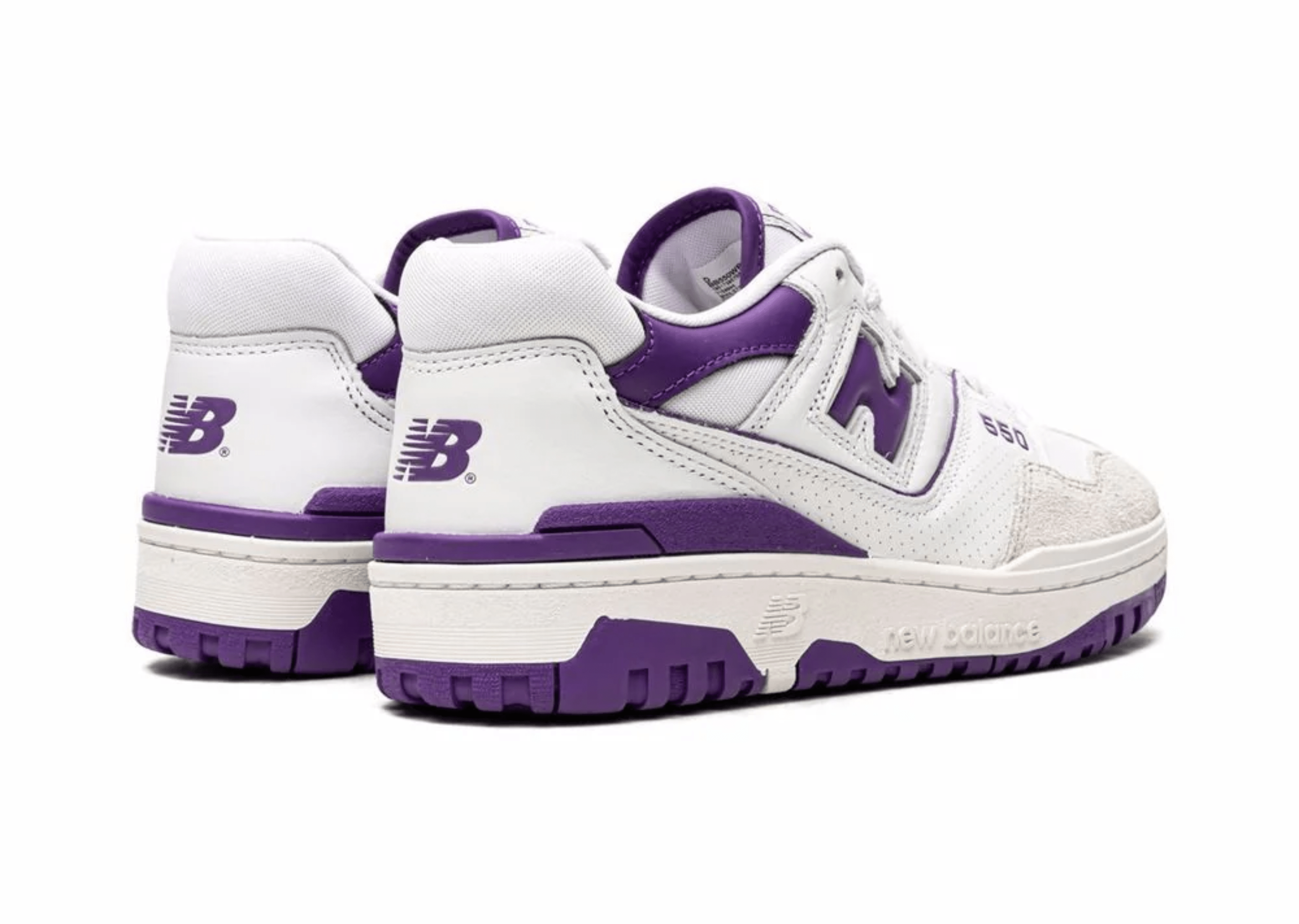 Up to 90 off - New Balance Sneakers New Balance 550 White Purple