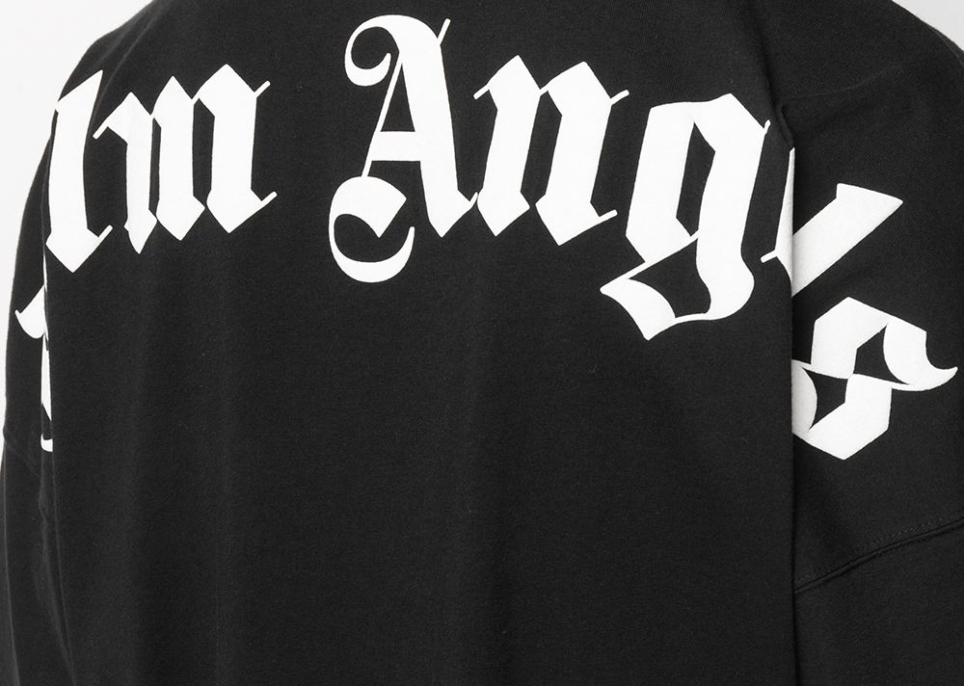 Up to 90 off - Palm Angels Clothing Palm Angels - Oversized Black T-Shirt