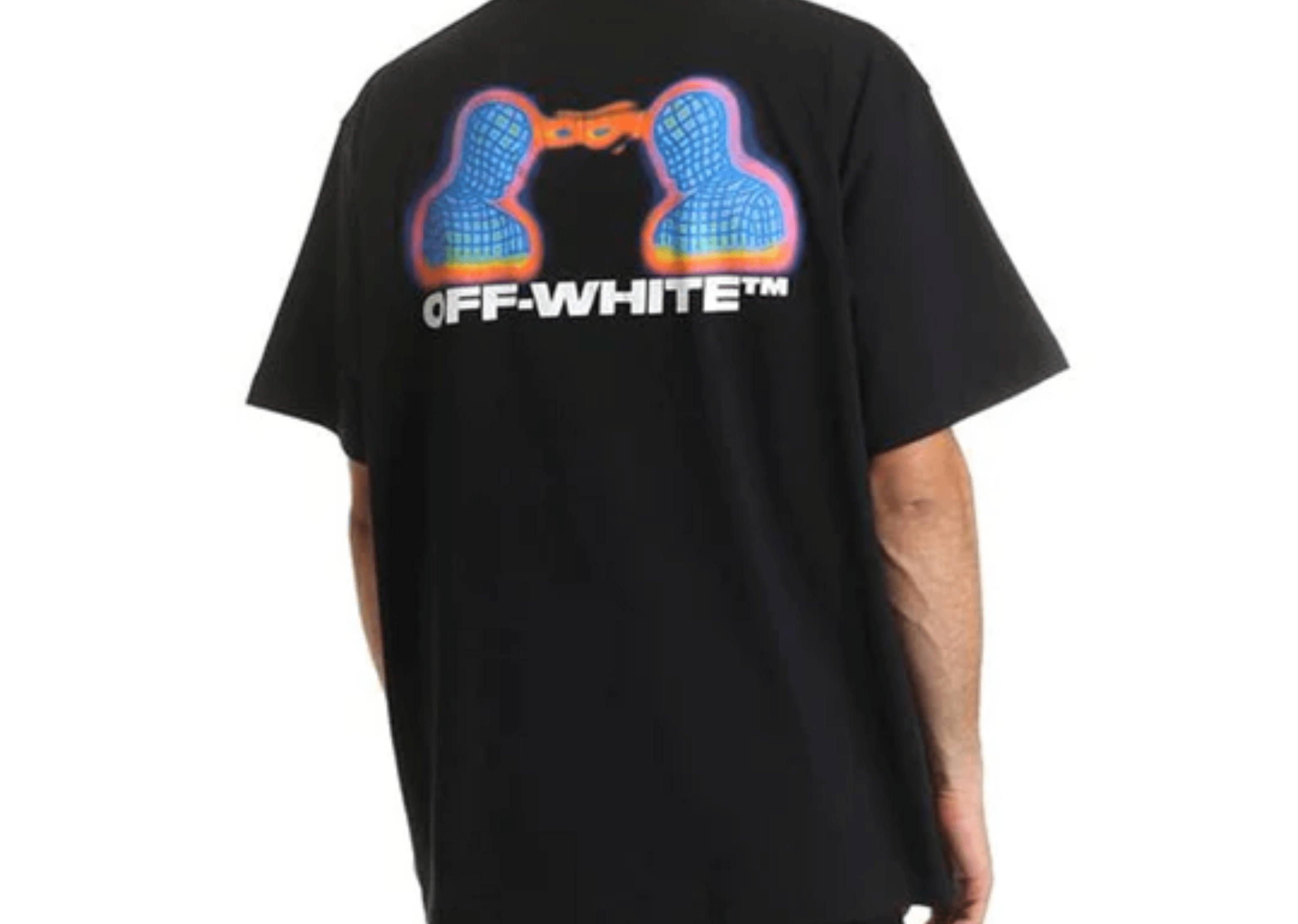 Up to 90 off - Off-White Clothing Off-White - Printed 'Mind To Mind' Black T-Shirt