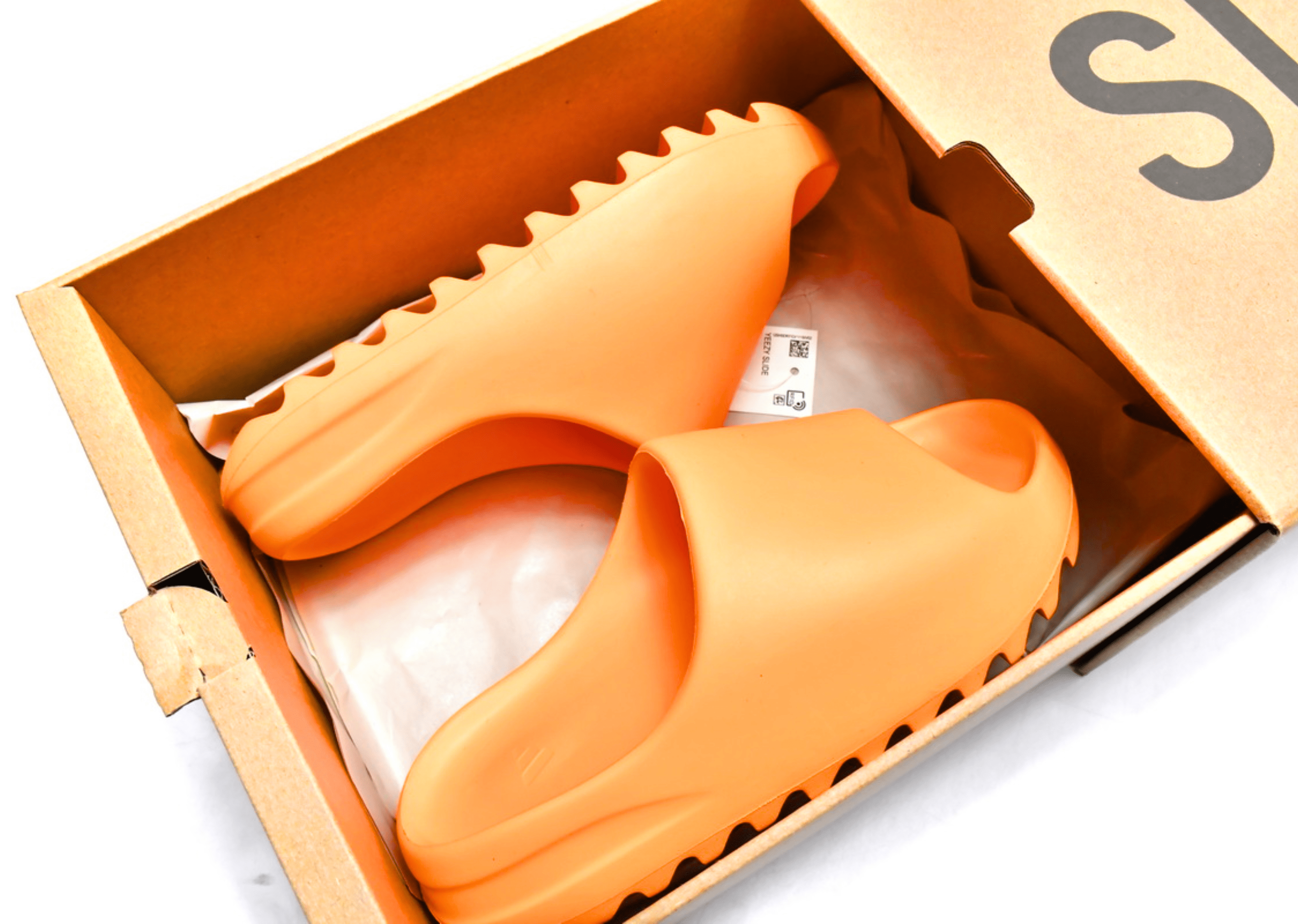 Up to 90 off - Adidas Sneakers Yeezy Slide Enflame Orange