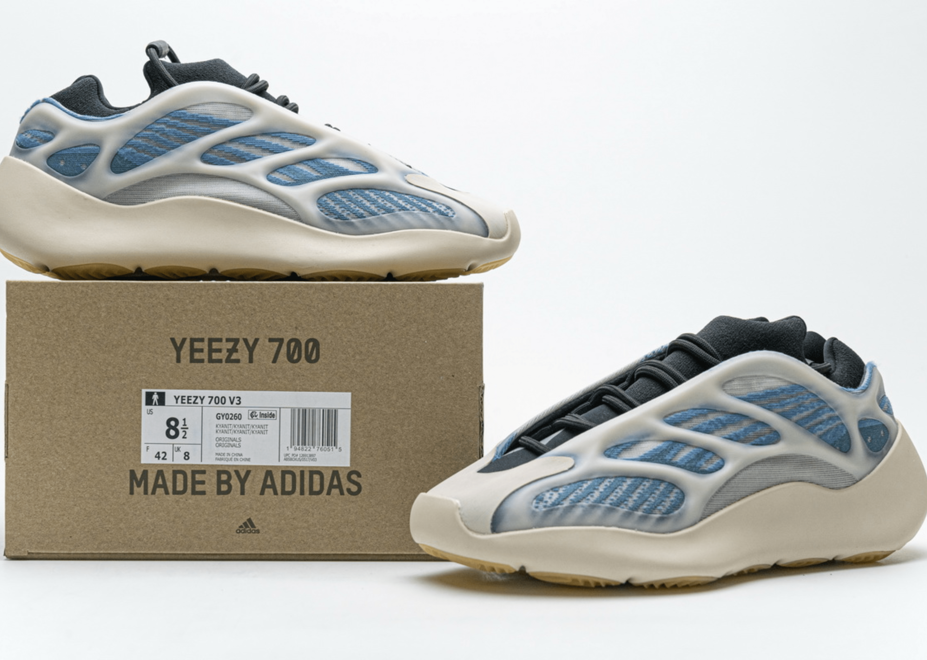 Up to 90 off - Adidas Sneakers Yeezy Boost 700 V3 Kyanite