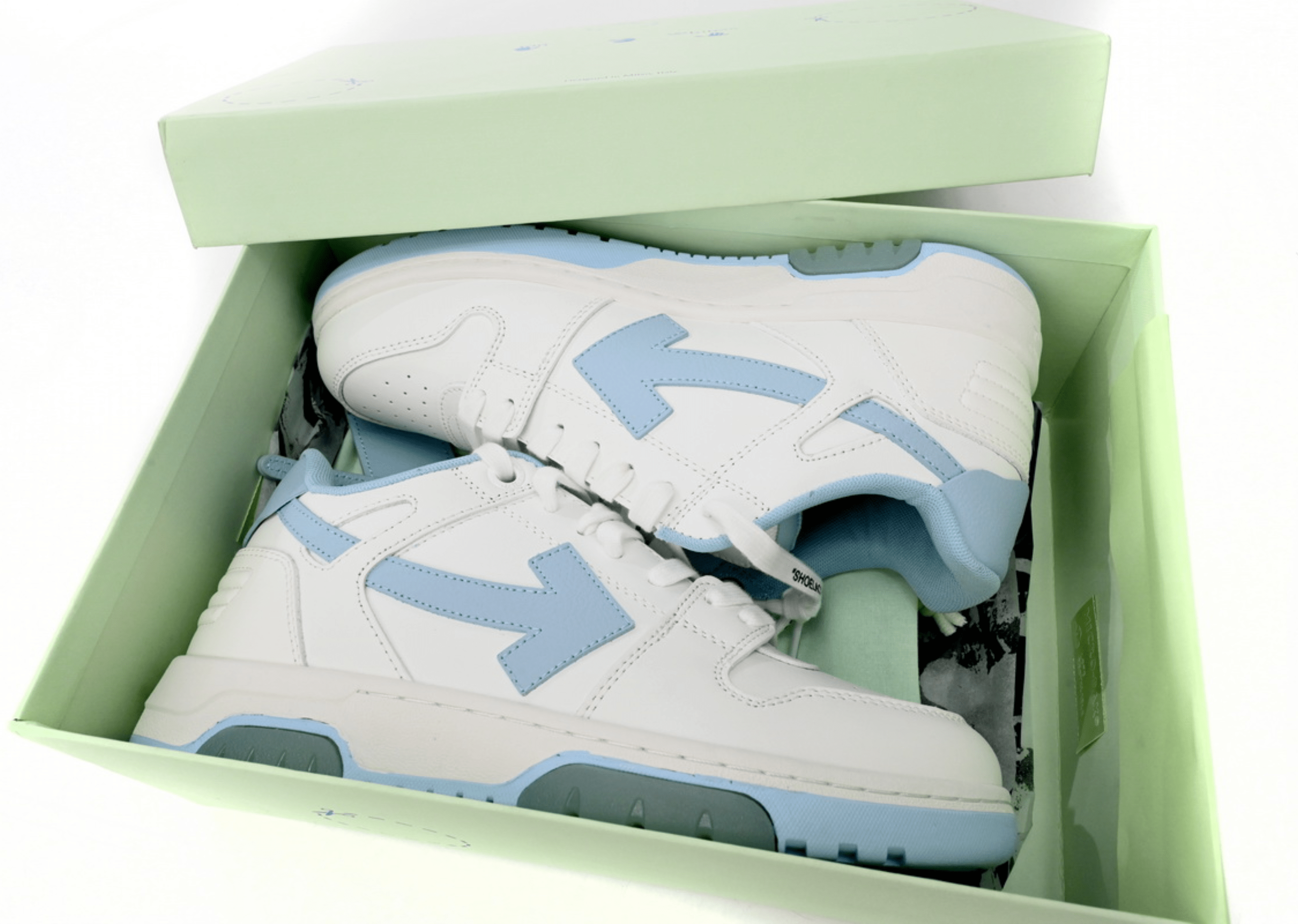 Up to 90 off - Off-White Sneakers Off-White Out Of Office White Sky Blue