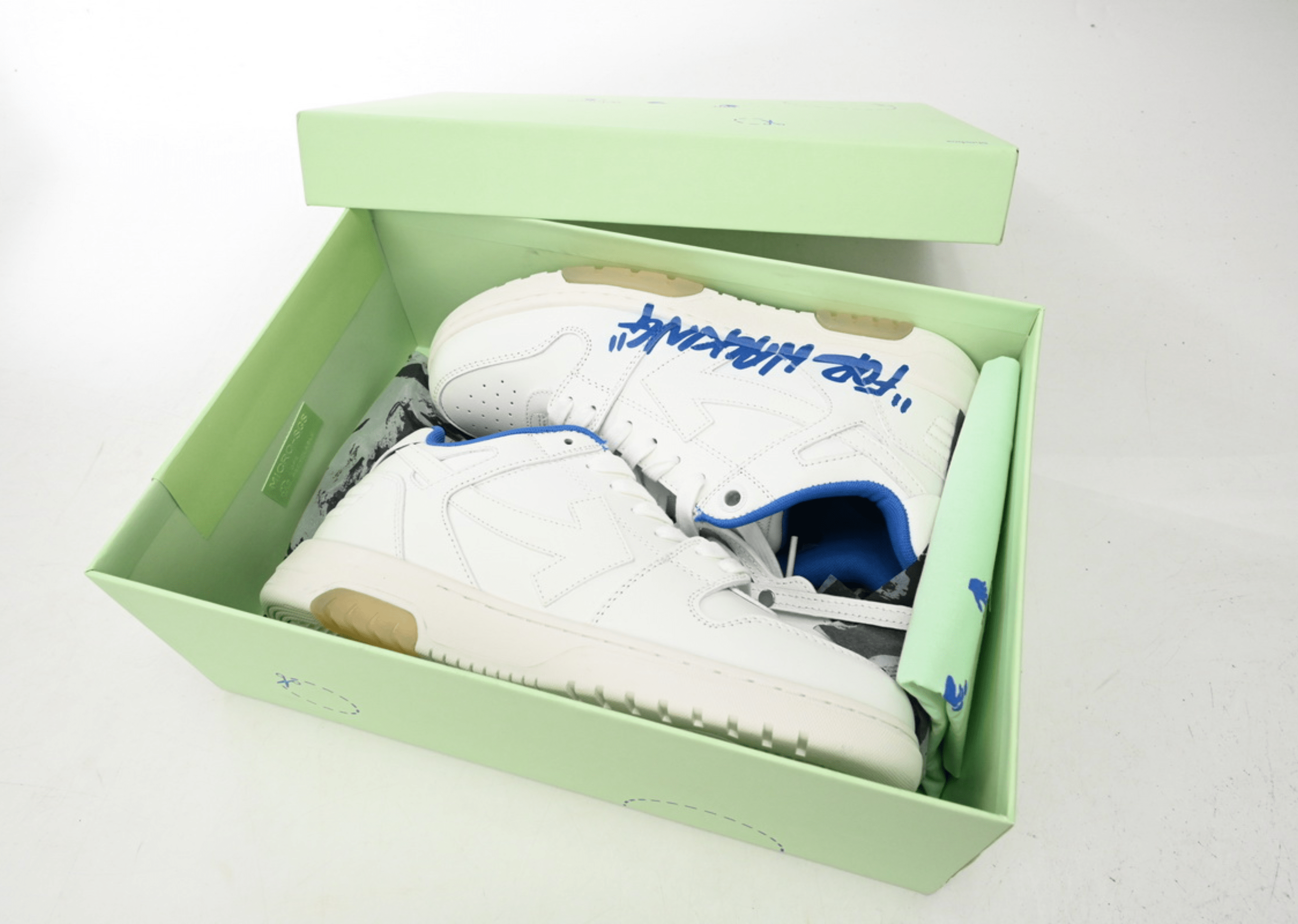 Up to 90 off - Off-White Sneakers Off-White Out Of Office For Walking White Blue