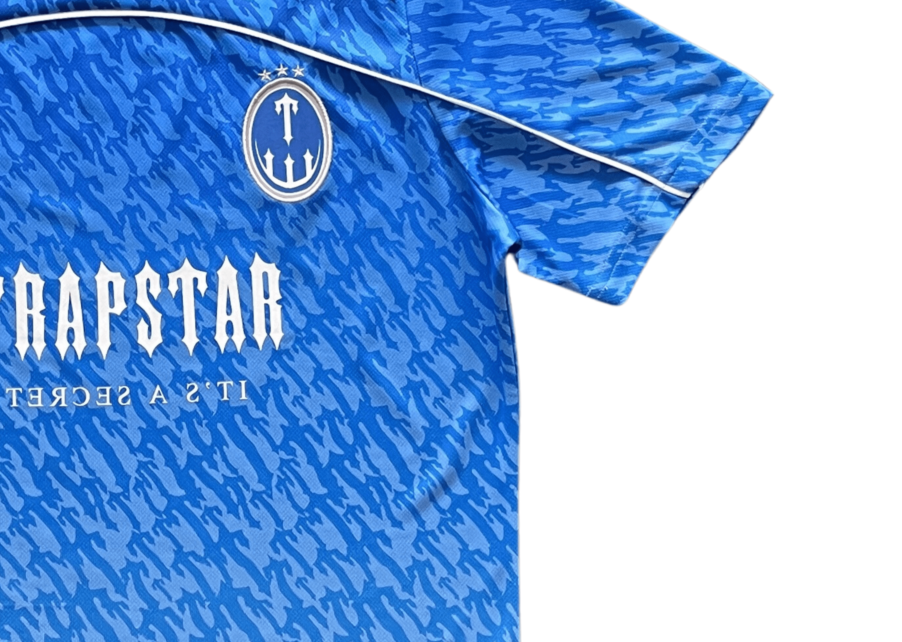 Up to 90 off - Trapstar Clothing Trapstar - Football Blue T-Shirt