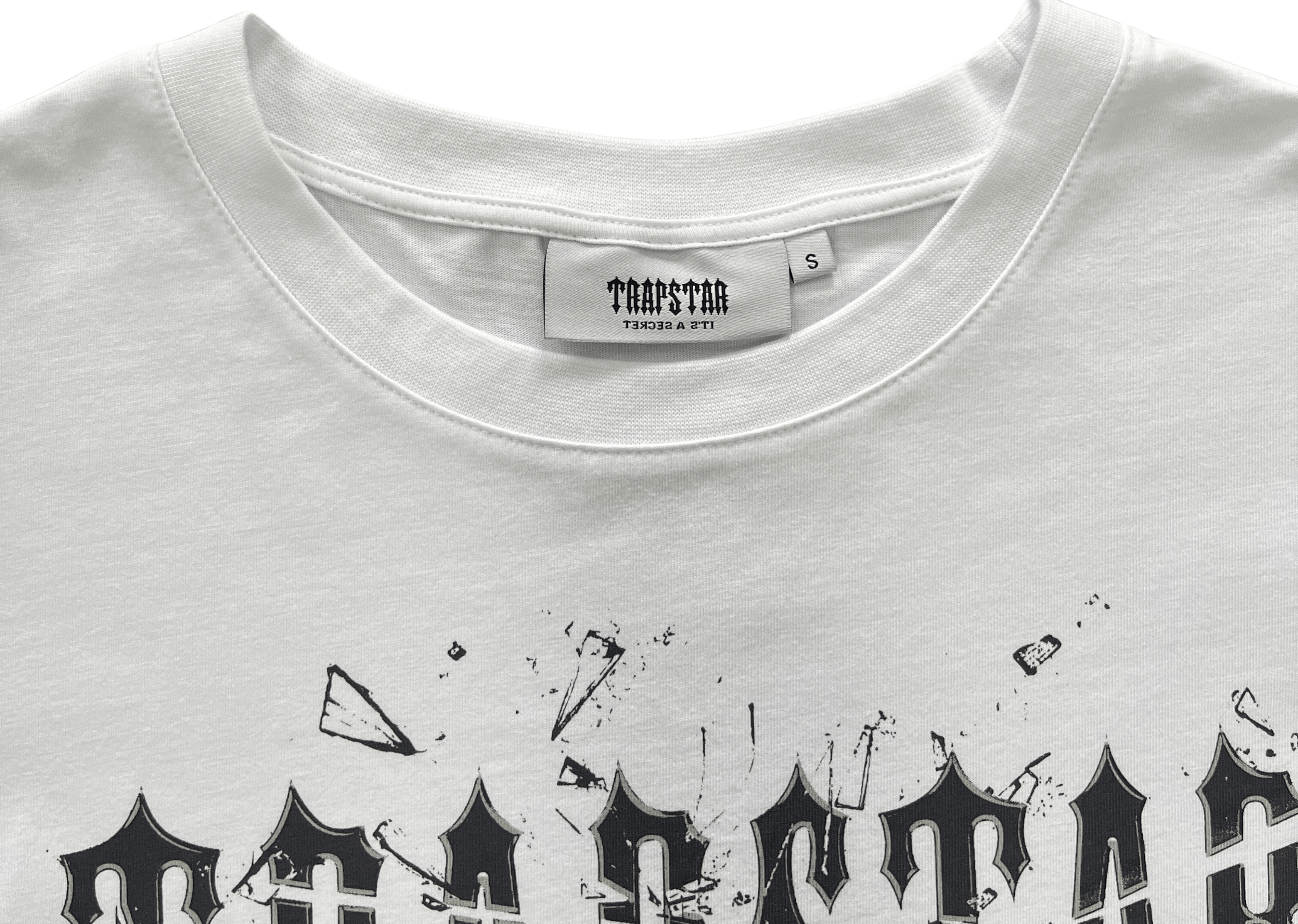 Up to 90 off - Trapstar Clothing Trapstar - It'S A Secret Broken Lens Black/White T-Shirt