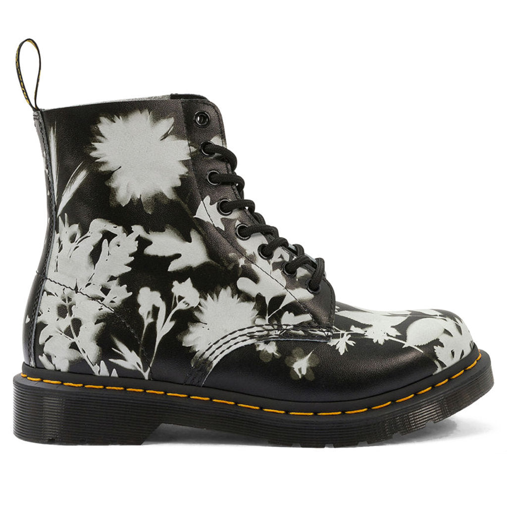 1460 Pascal Floral Printed Leather Dames enkelschoenen