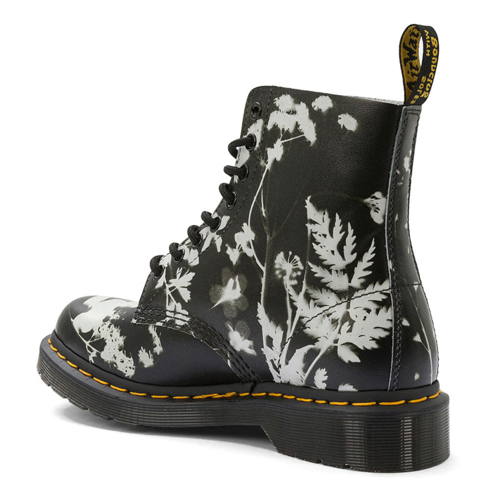 1460 Pascal Floral Printed Leather Dames enkelschoenen