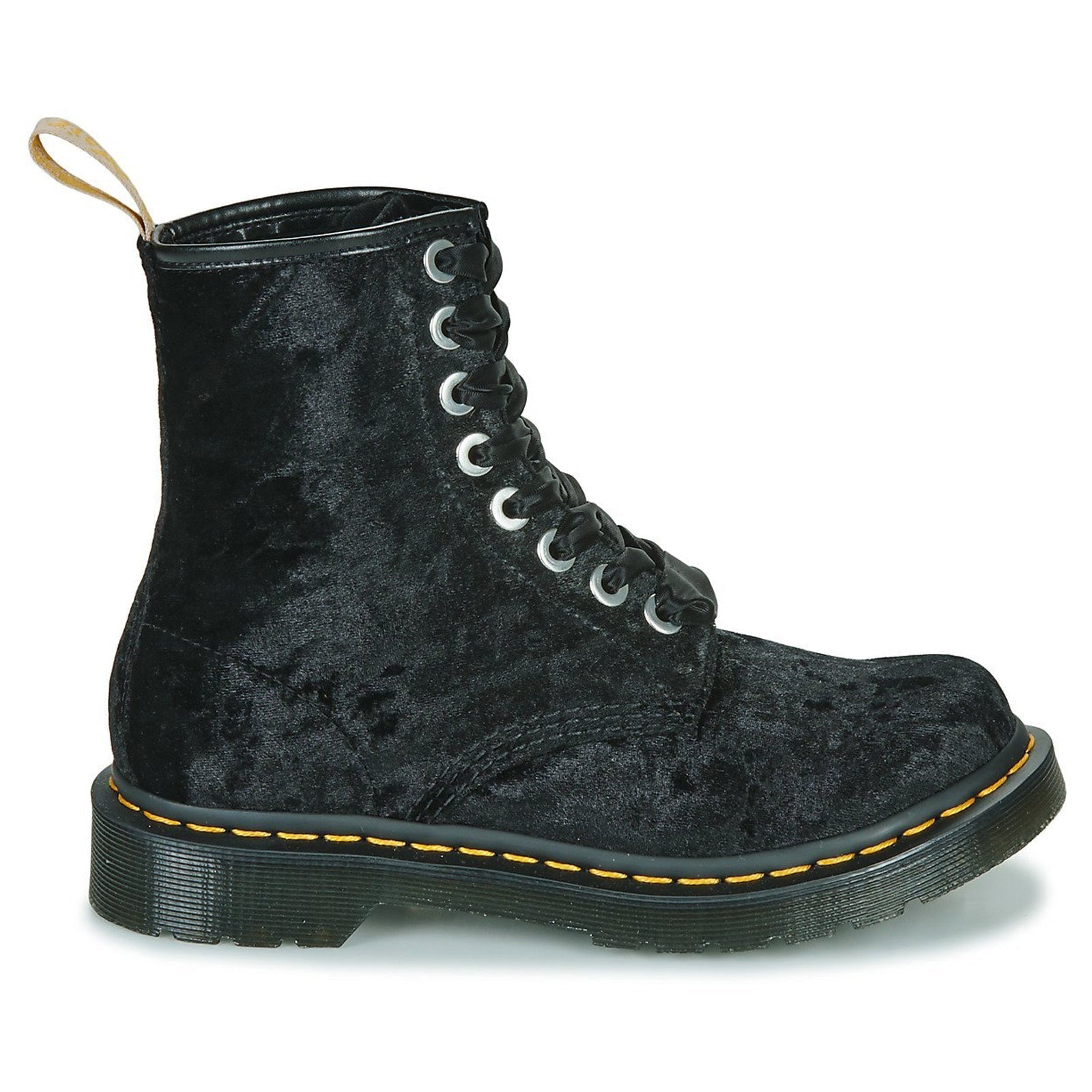 Vegan 1460 Crushed Velvet Dames enkelschoenen