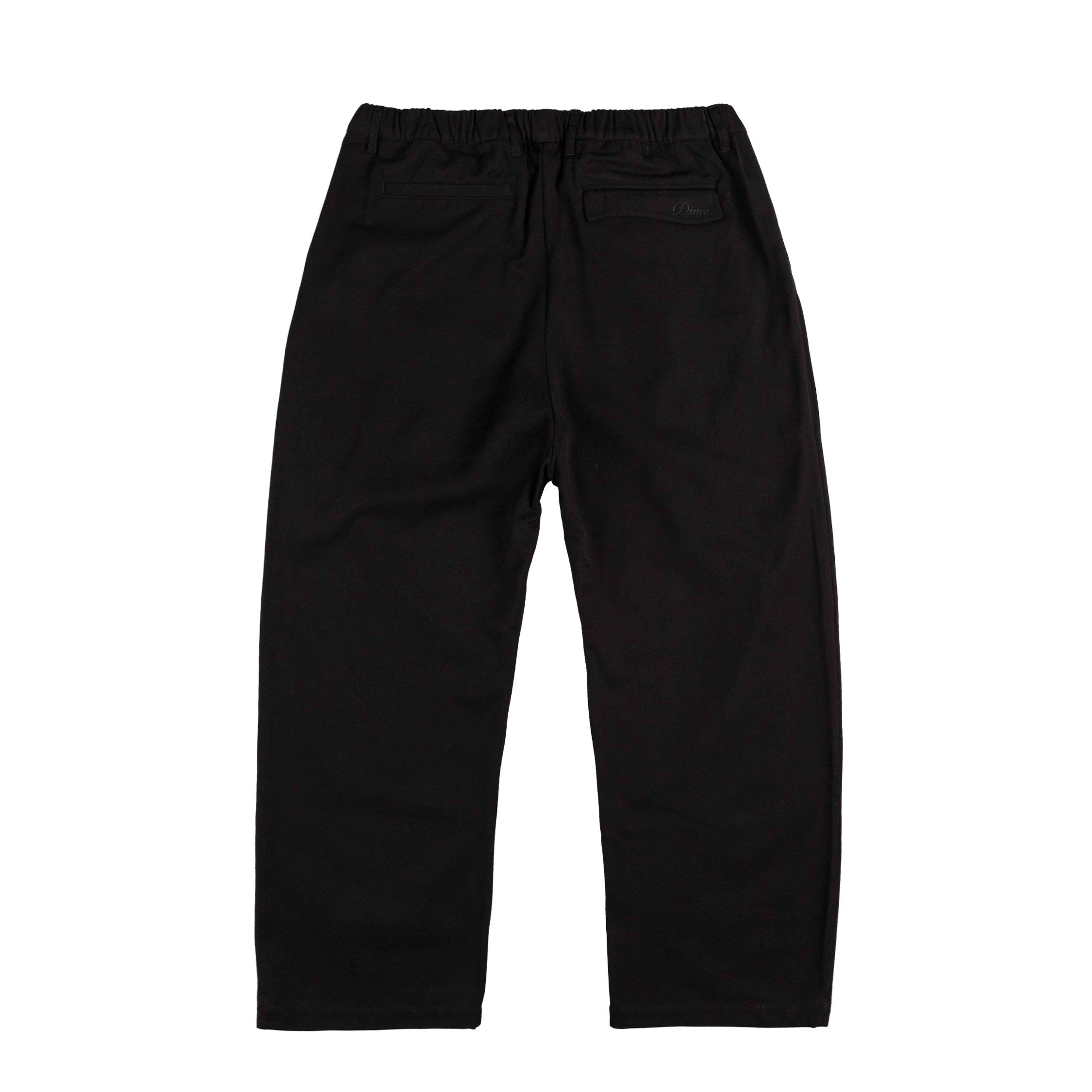 Pantaloni twill pieghettati