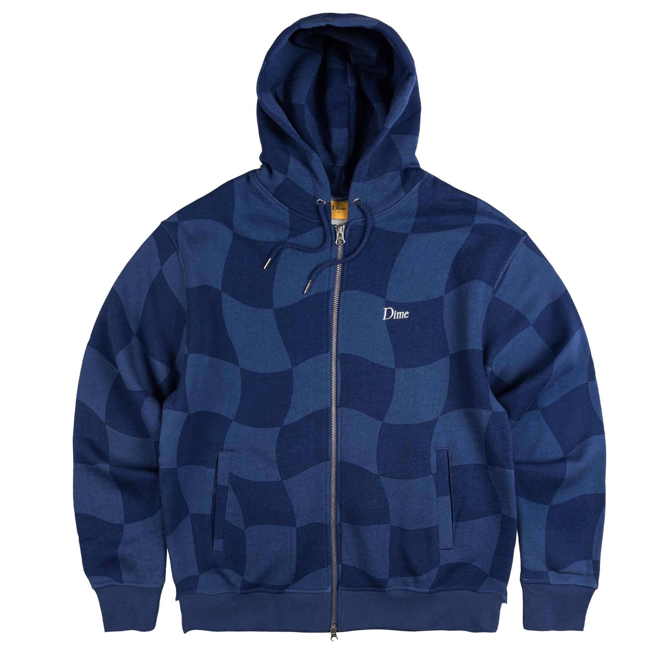 DIME CLASSIC CHECKAMA ZIP HOODIE