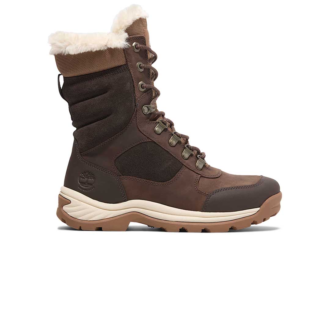 Timberland - stivali alti con lacci bianchi da donna (0a2ksg)