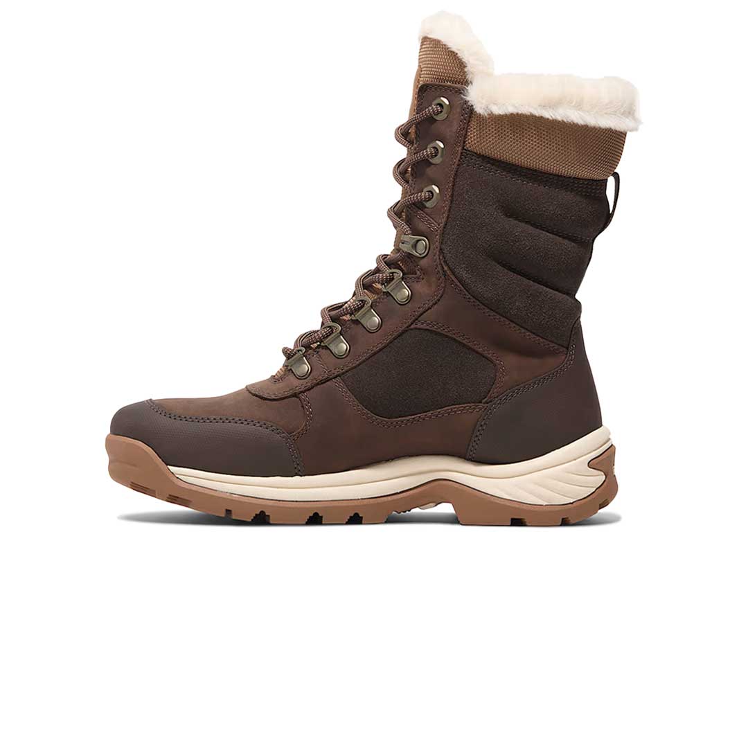 Timberland - stivali alti con lacci bianchi da donna (0a2ksg)