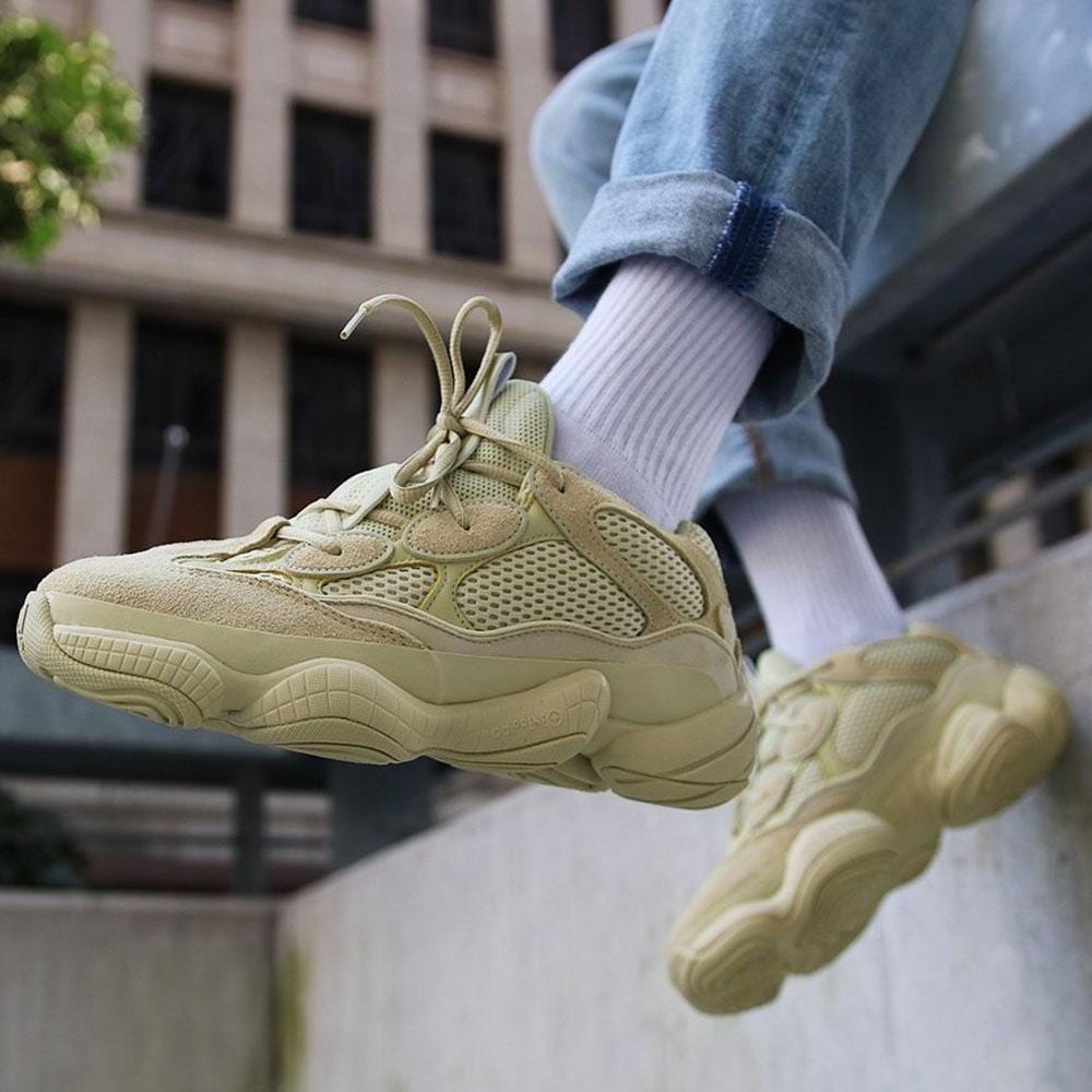 Adidas originaler yeezy 500 supermoon gul