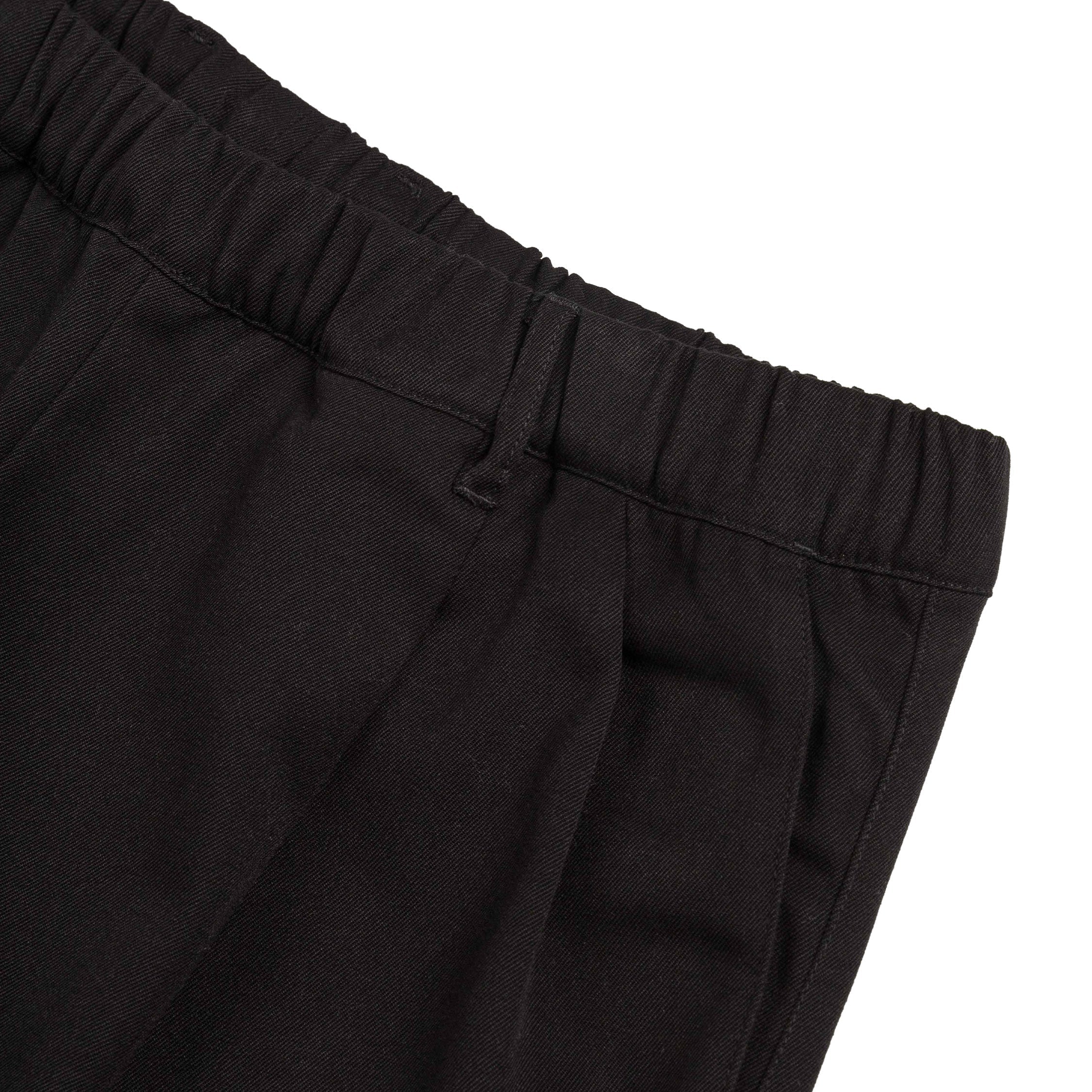 Pantaloni twill pieghettati