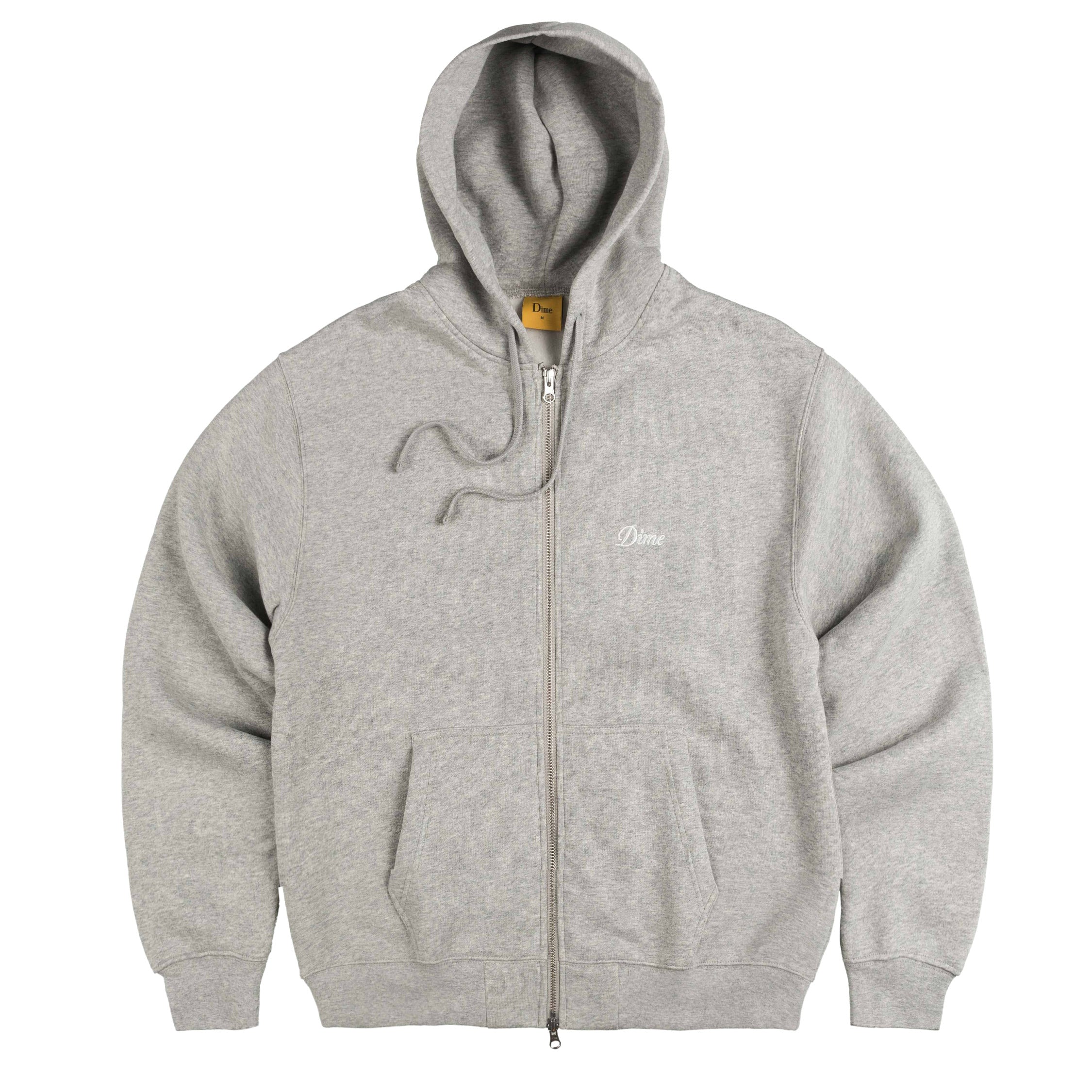 Dime Cursive Reißverschluss Hoodie