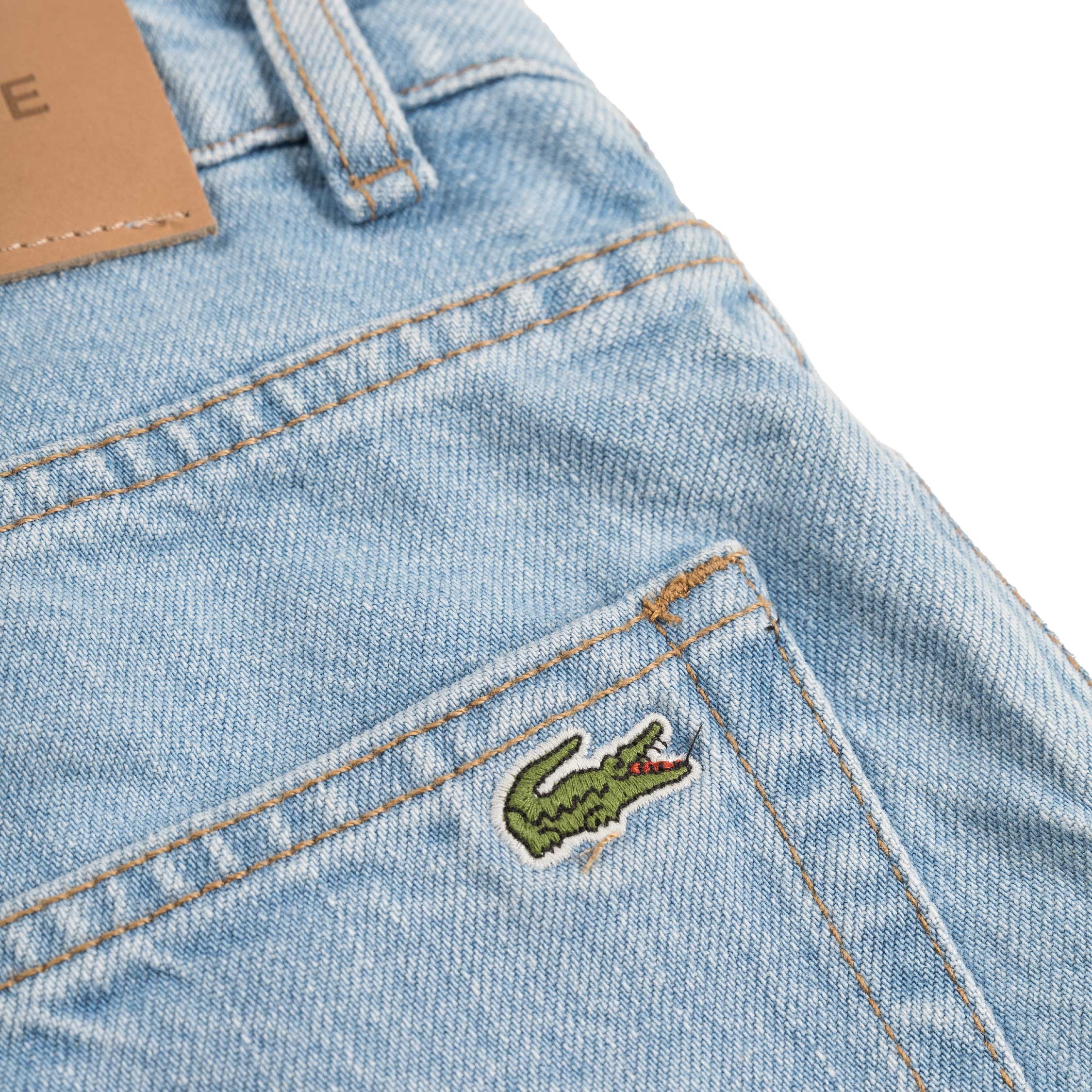 Lacoste lose fit Marken 5 Taschenjeans