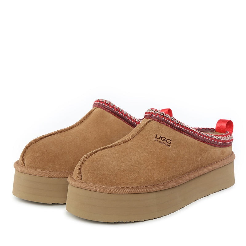 UGG Platin Tass Plattform Slipers