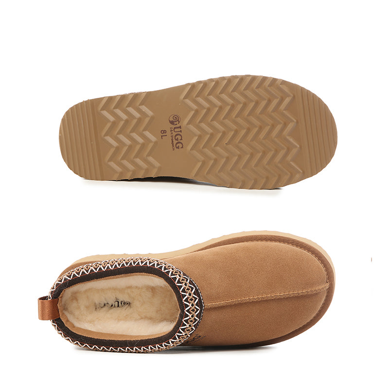 UGG Platinum Tassie Platform Slippers