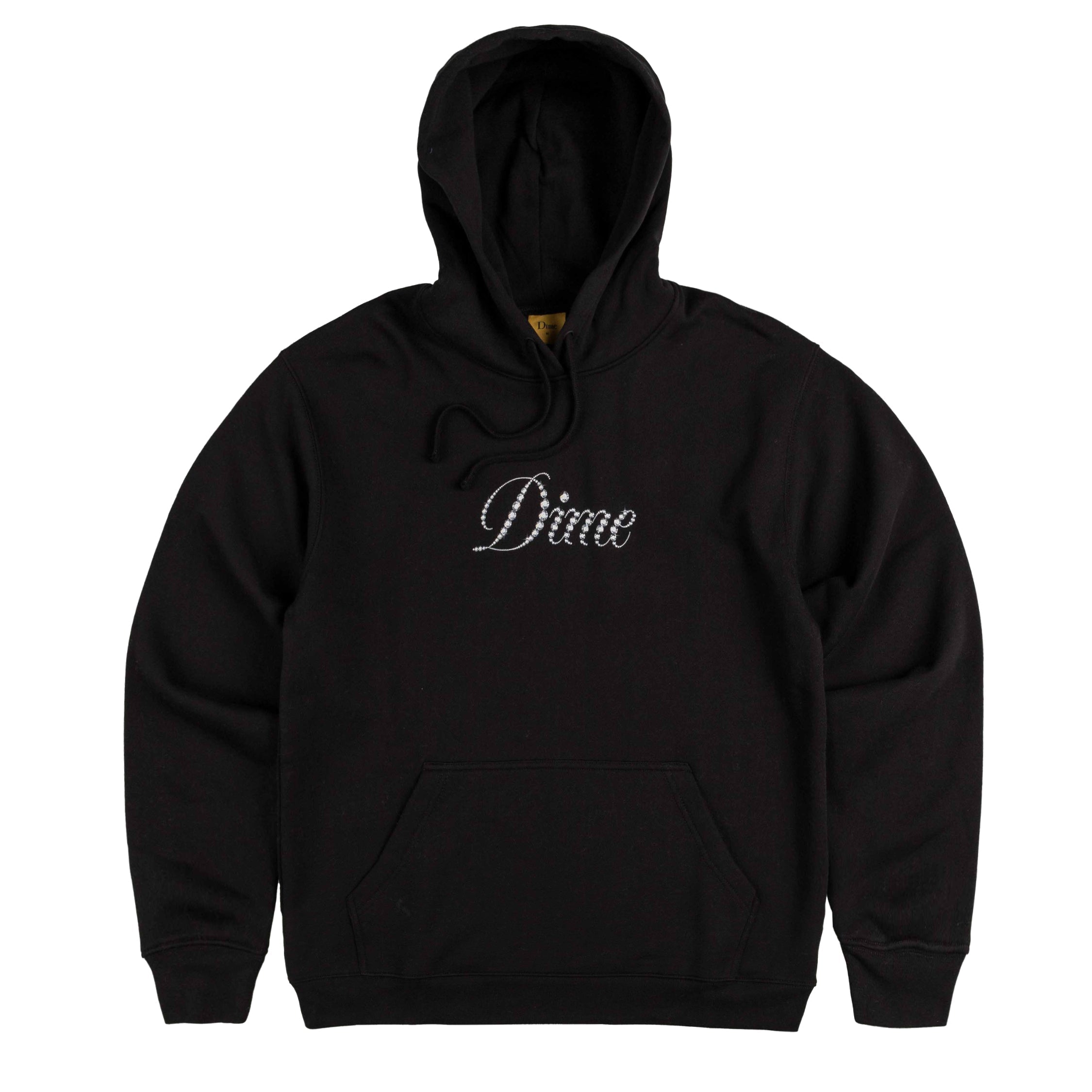 Dubbeltje ijzige cursieve hoodie