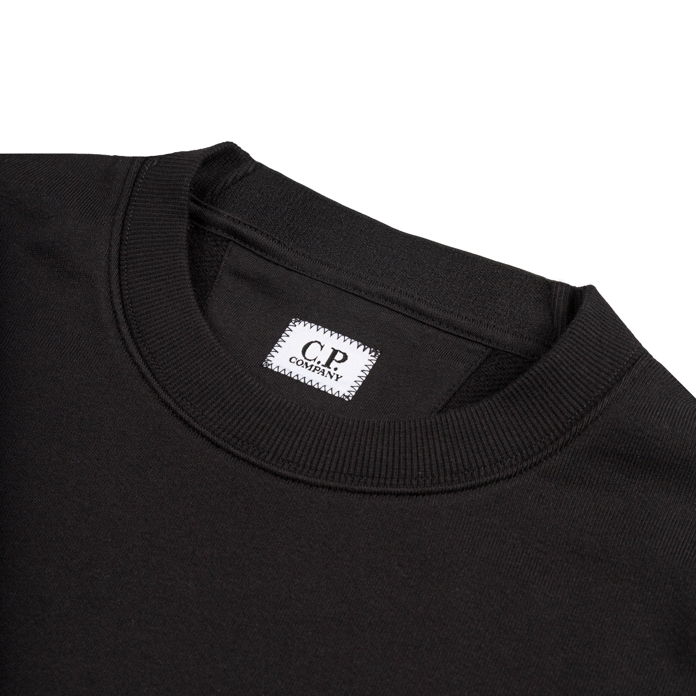 C.P. Bedrijf Diagonal verhoogde fleece sweatshirt