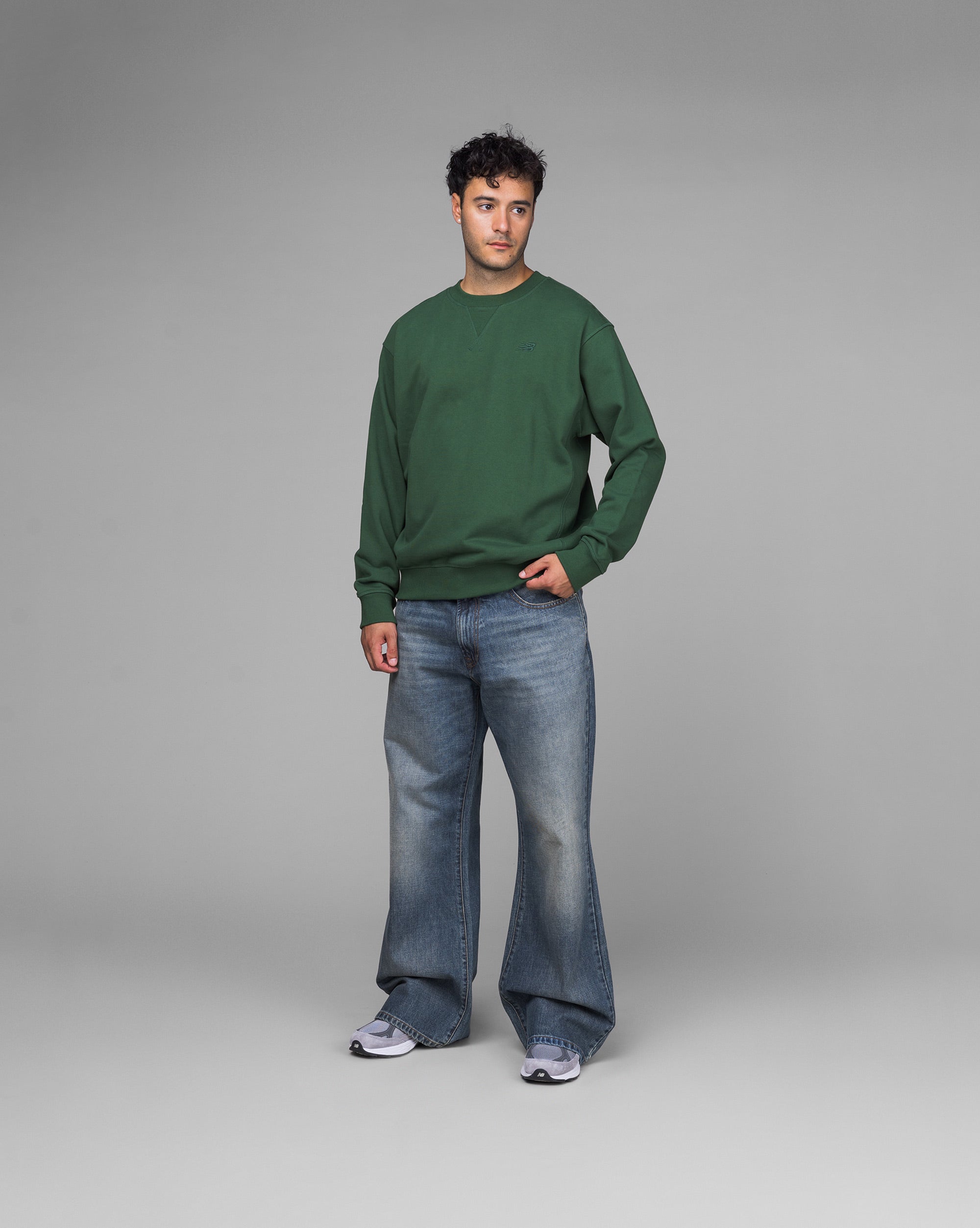 New Balance Athletics prancūzų Terry Crewneck