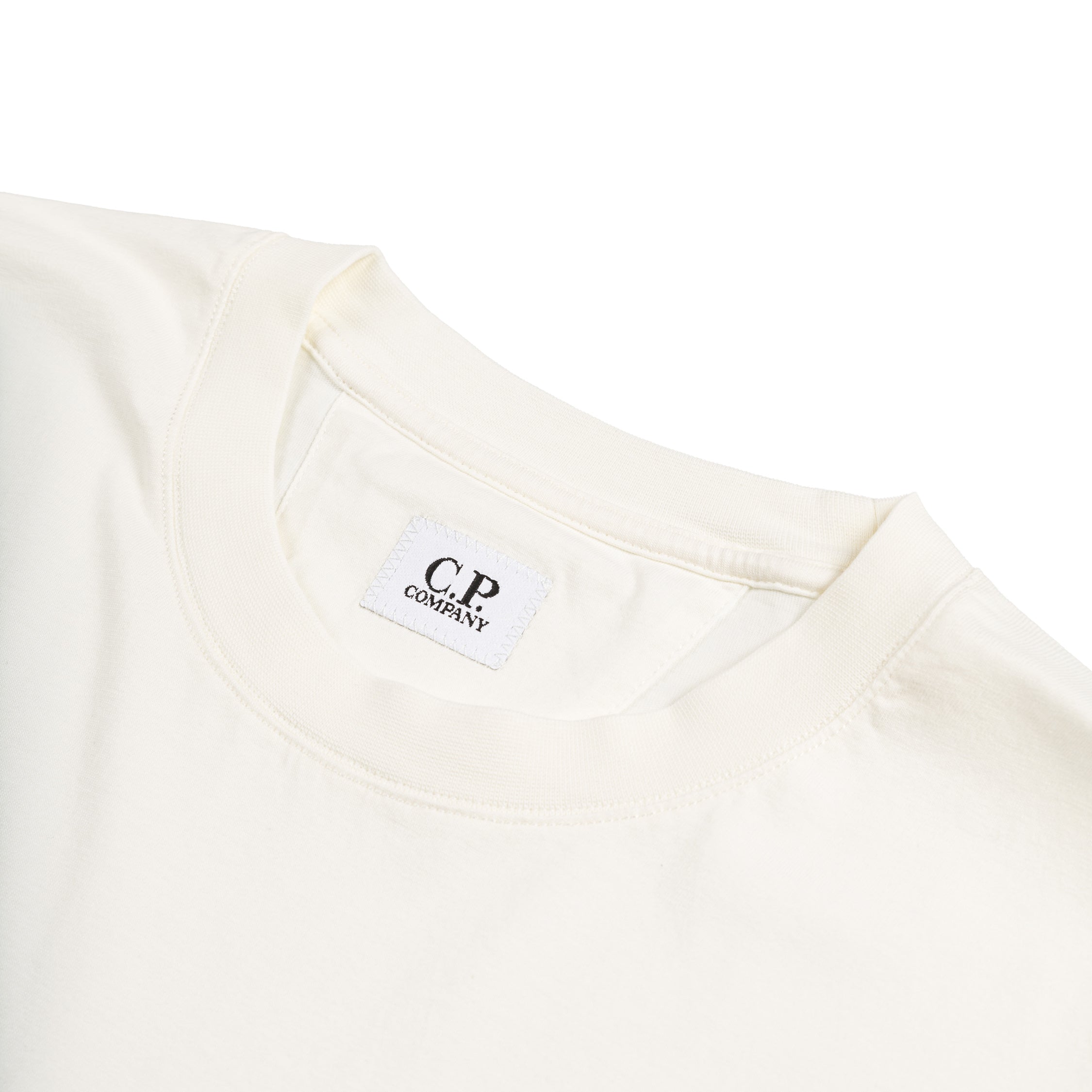 C.p. Firma 30/1 gedréckte Logo T-Shirt