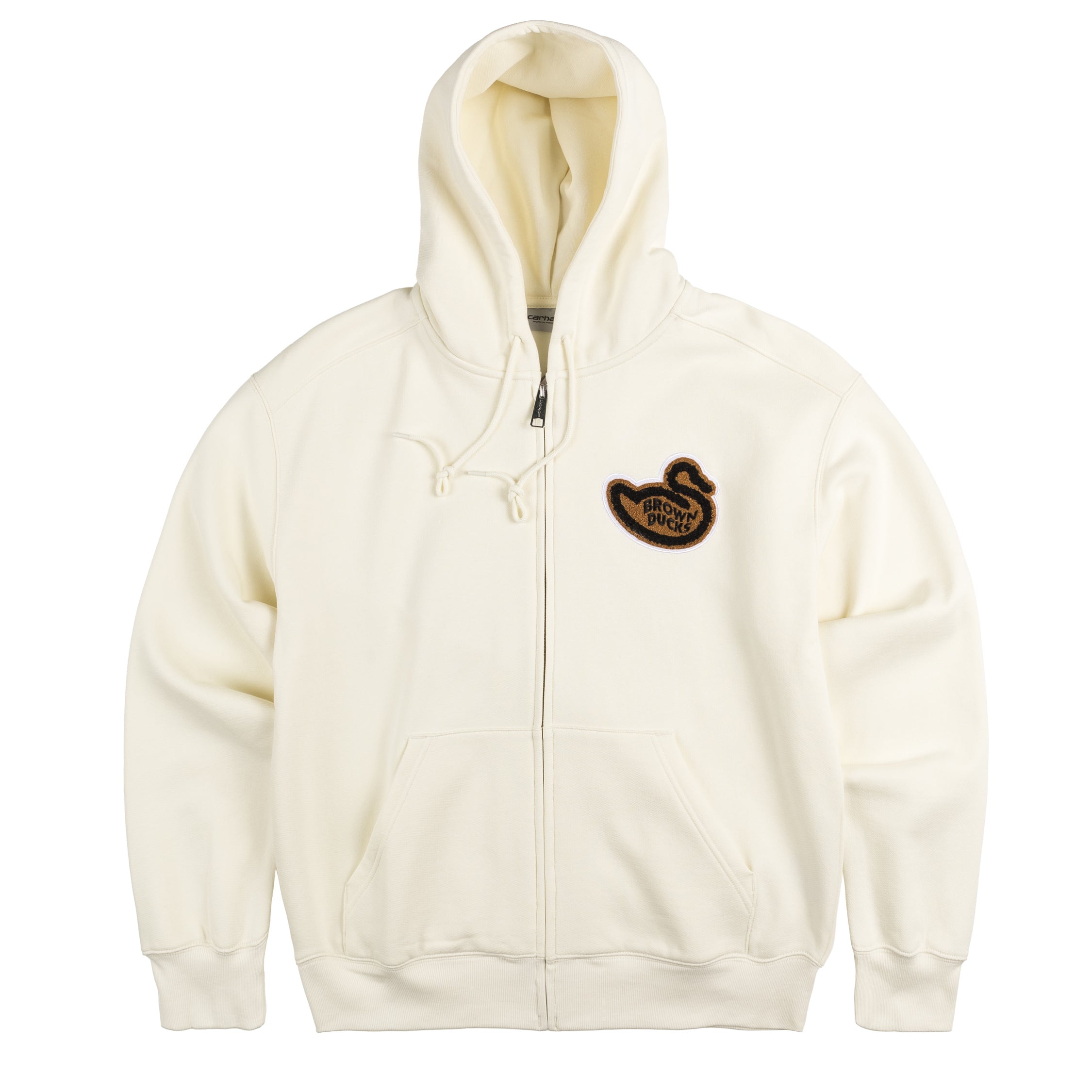 Carhartt wip hooded bruine eendenjas