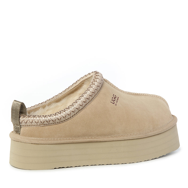 UGG Platin Tass Plattform Slipers